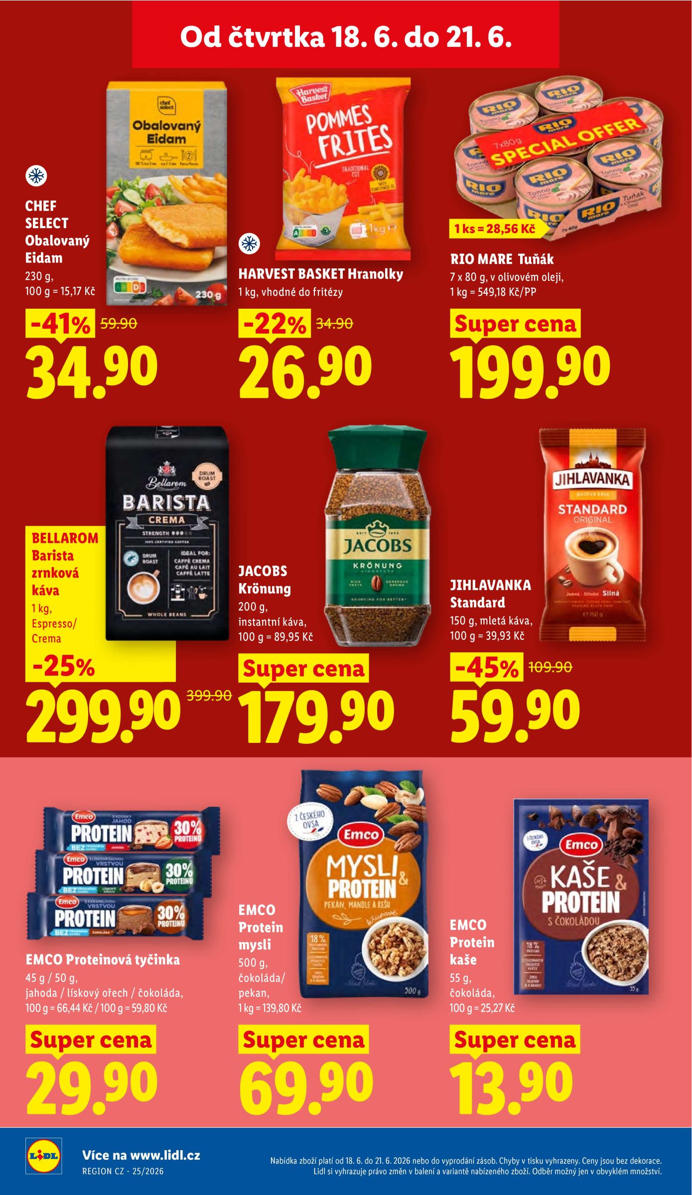 lidl - Aktuální Lidl leták platný od čtvrtka 18.06.2026 do neděle 21.06.2026 - page: 26