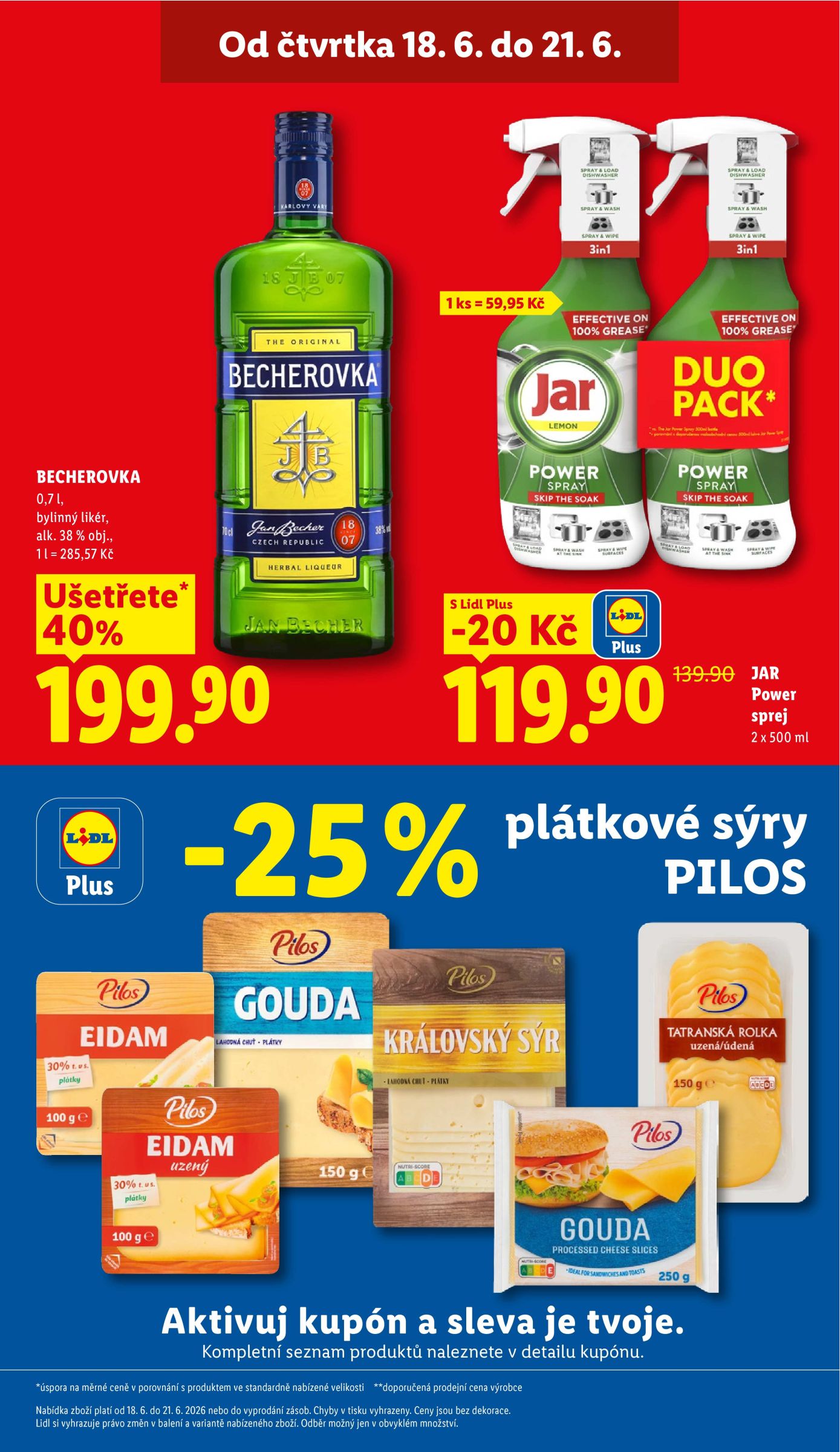 lidl - Aktuální Lidl leták platný od čtvrtka 18.06.2026 do neděle 21.06.2026 - page: 7