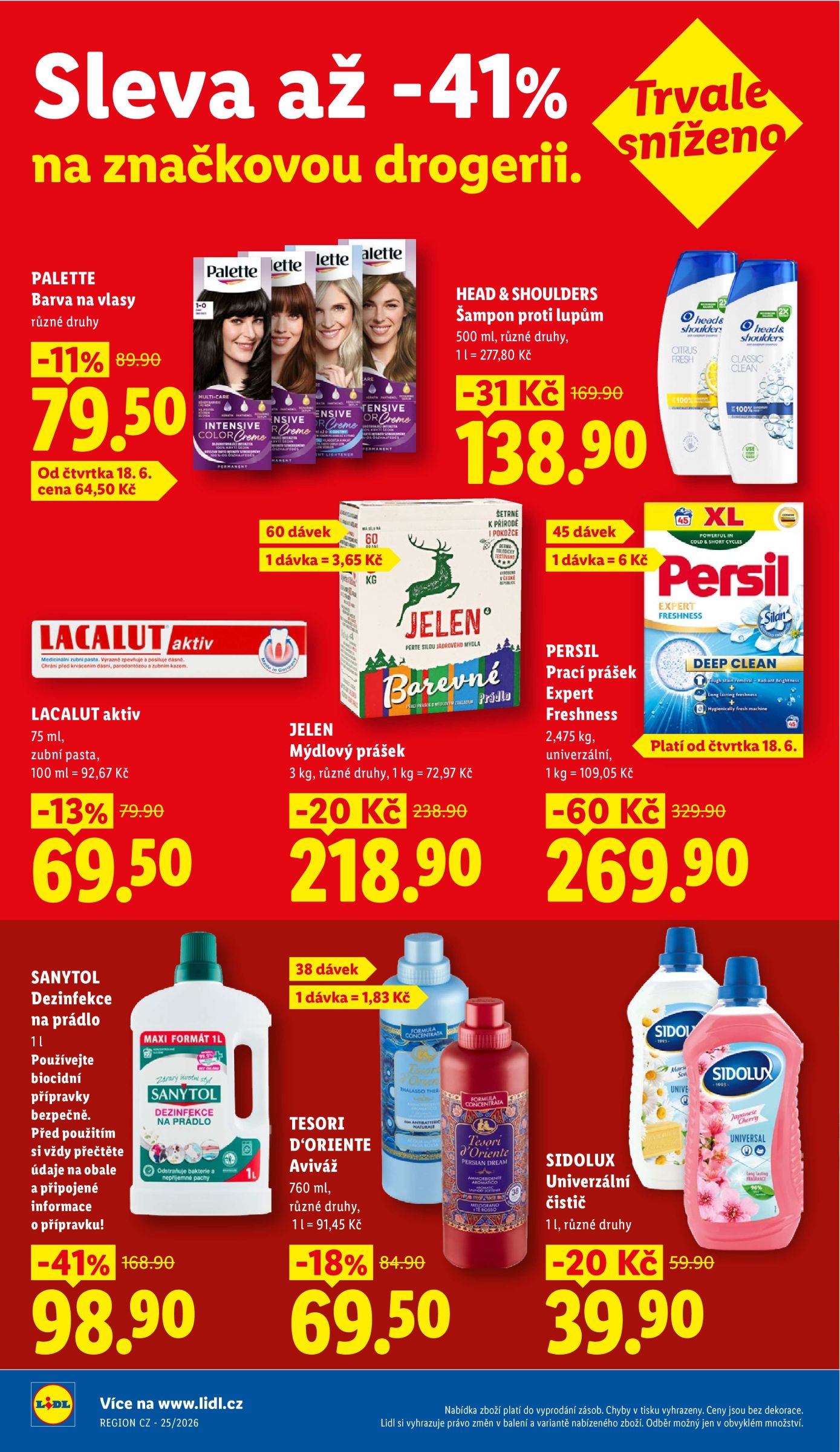 lidl - Aktuální Lidl leták platný od čtvrtka 18.06.2026 do neděle 21.06.2026 - page: 34
