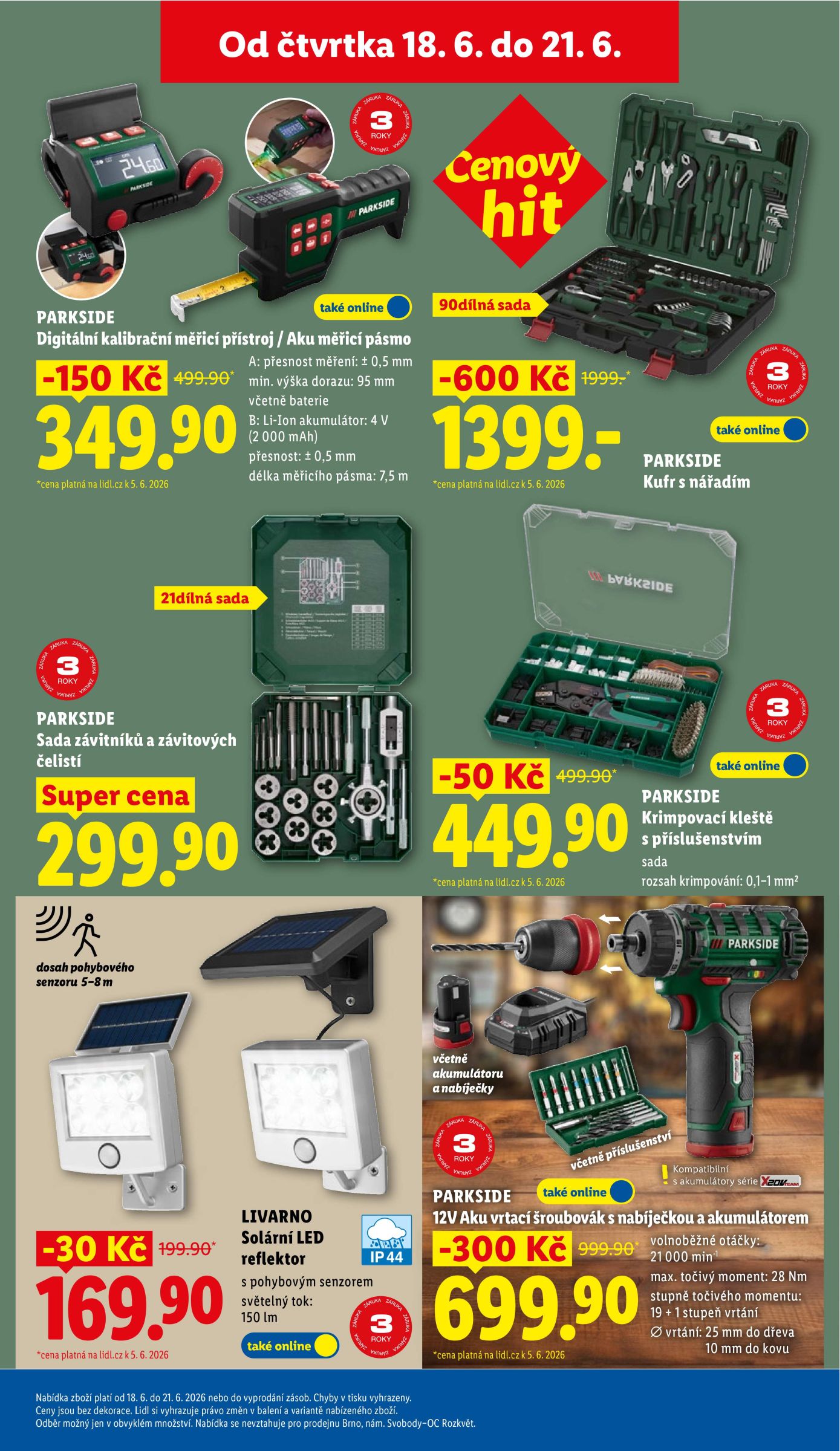 lidl - Aktuální Lidl leták platný od čtvrtka 18.06.2026 do neděle 21.06.2026 - page: 47
