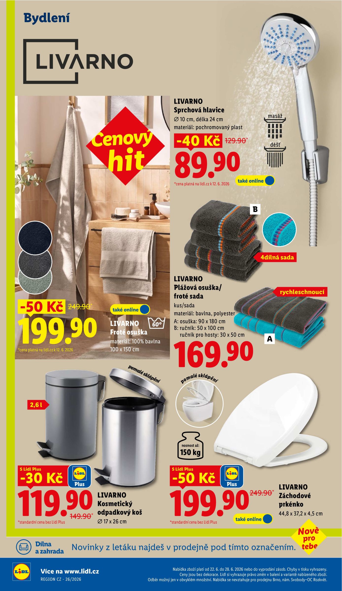 lidl - Lidl leták na příští týden od pondělí 22.06.2026 do neděle 28.06.2026 - page: 36