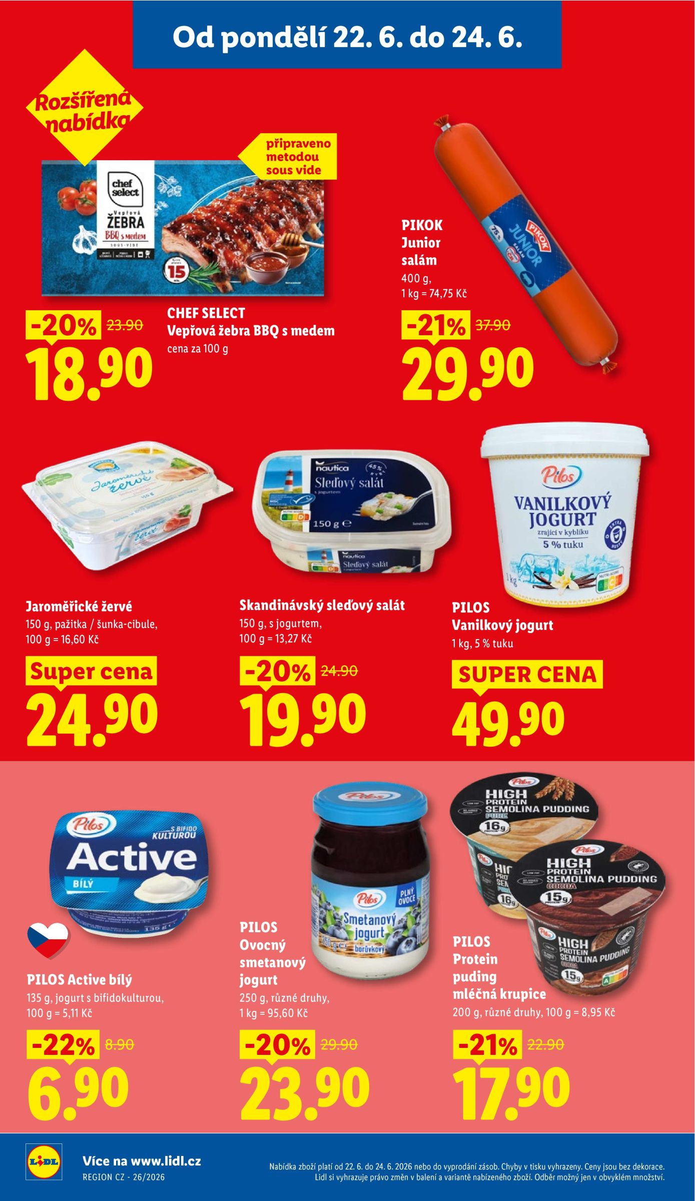 lidl - Lidl leták na příští týden od pondělí 22.06.2026 do neděle 28.06.2026 - page: 20