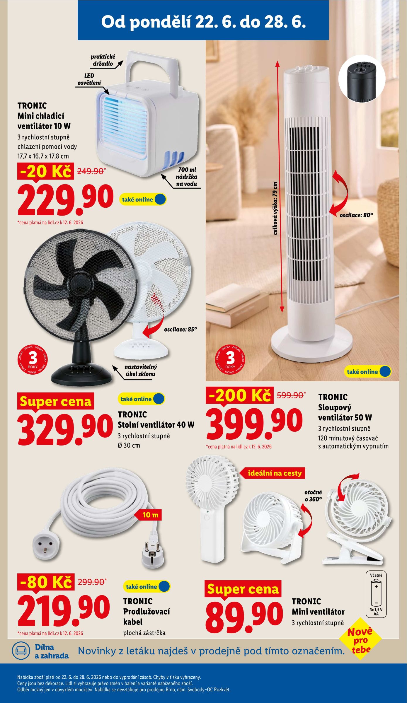 lidl - Lidl - Spotřební zboží leták na příští týden od pondělí 22.06.2026 do neděle 28.06.2026 - page: 13