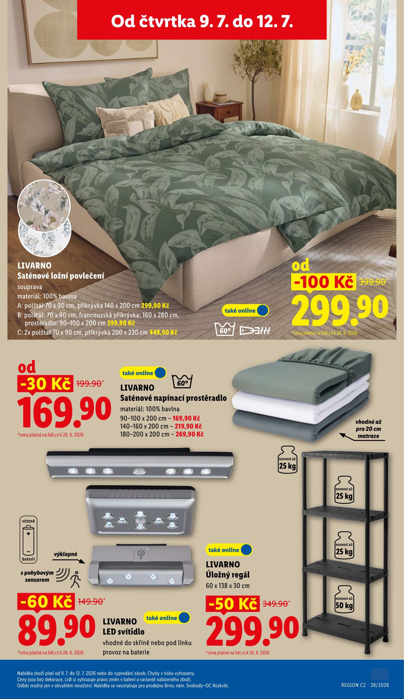 lidl - Aktuální Lidl leták platný od čtvrtka 09.07.2026 do neděle 12.07.2026 - page: 47
