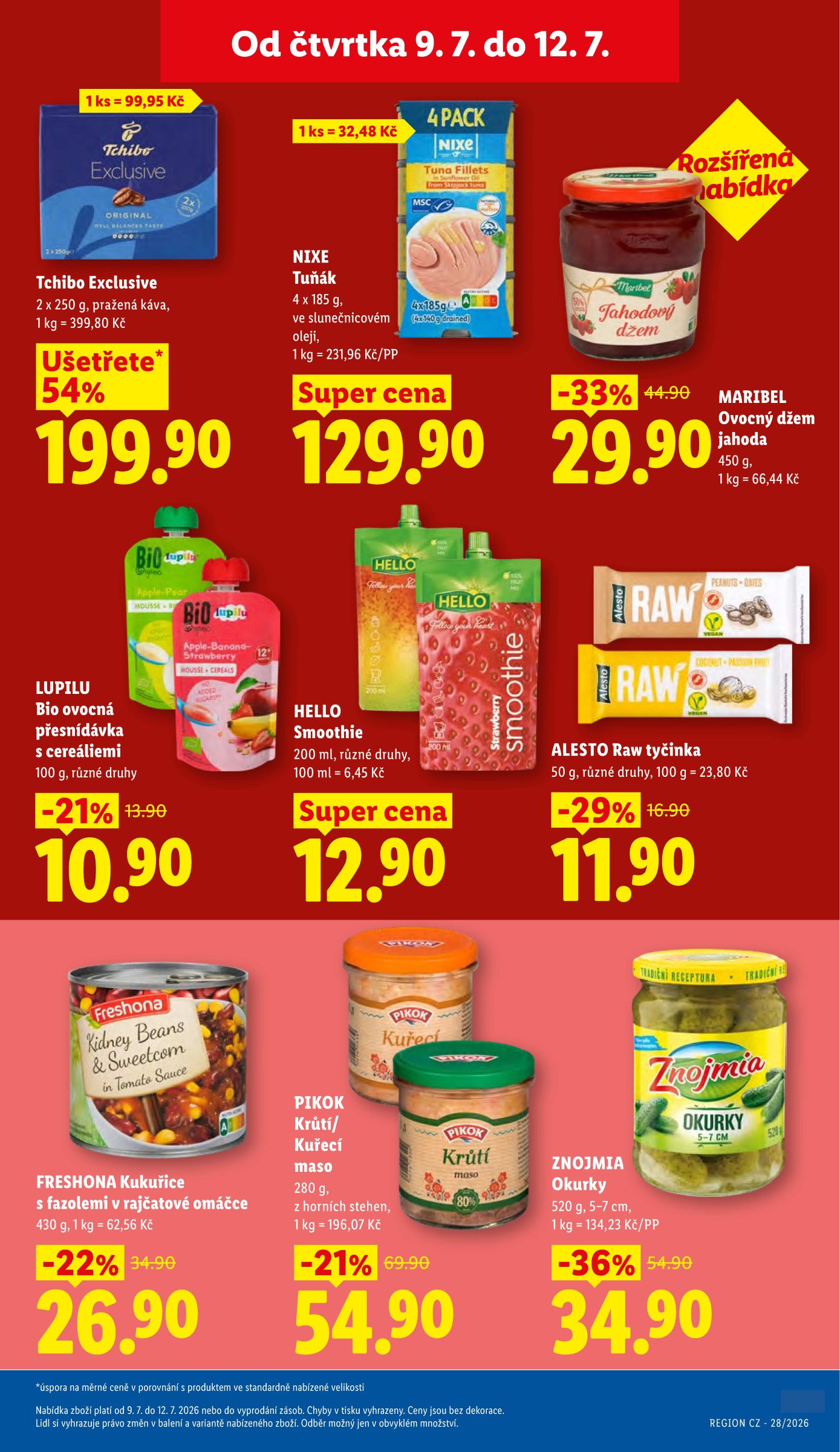 lidl - Aktuální Lidl leták platný od čtvrtka 09.07.2026 do neděle 12.07.2026 - page: 30