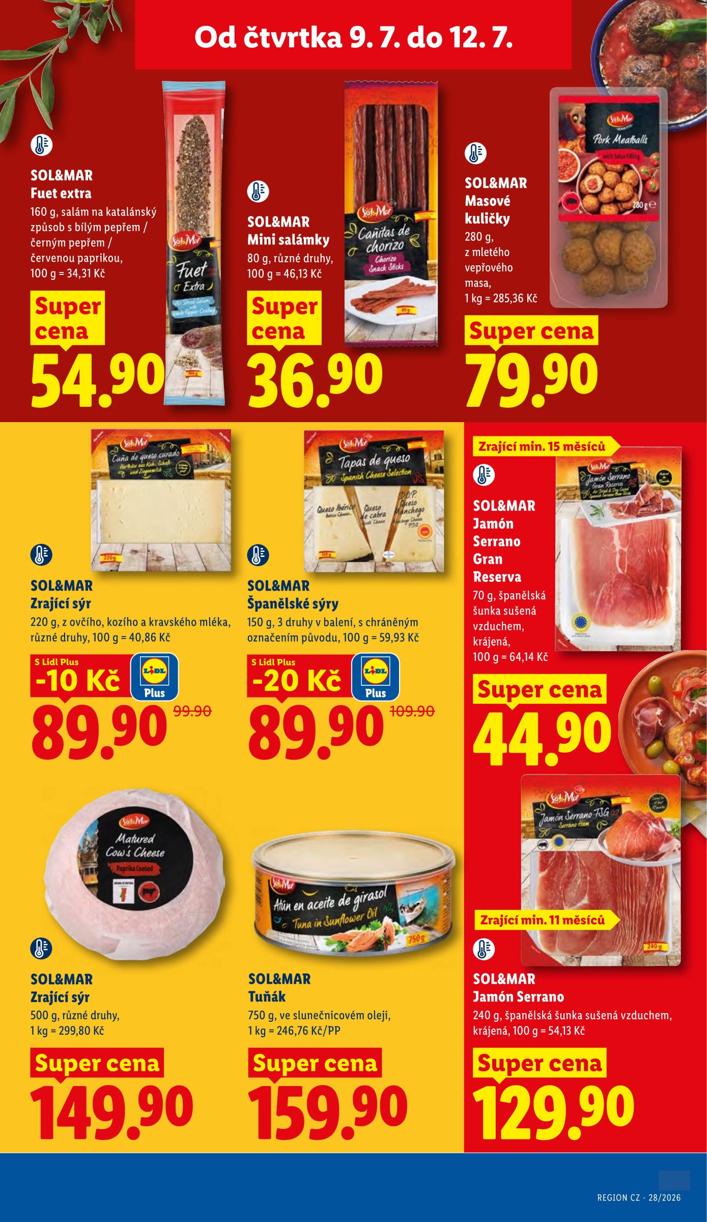 lidl - Aktuální Lidl leták platný od čtvrtka 09.07.2026 do neděle 12.07.2026 - page: 21