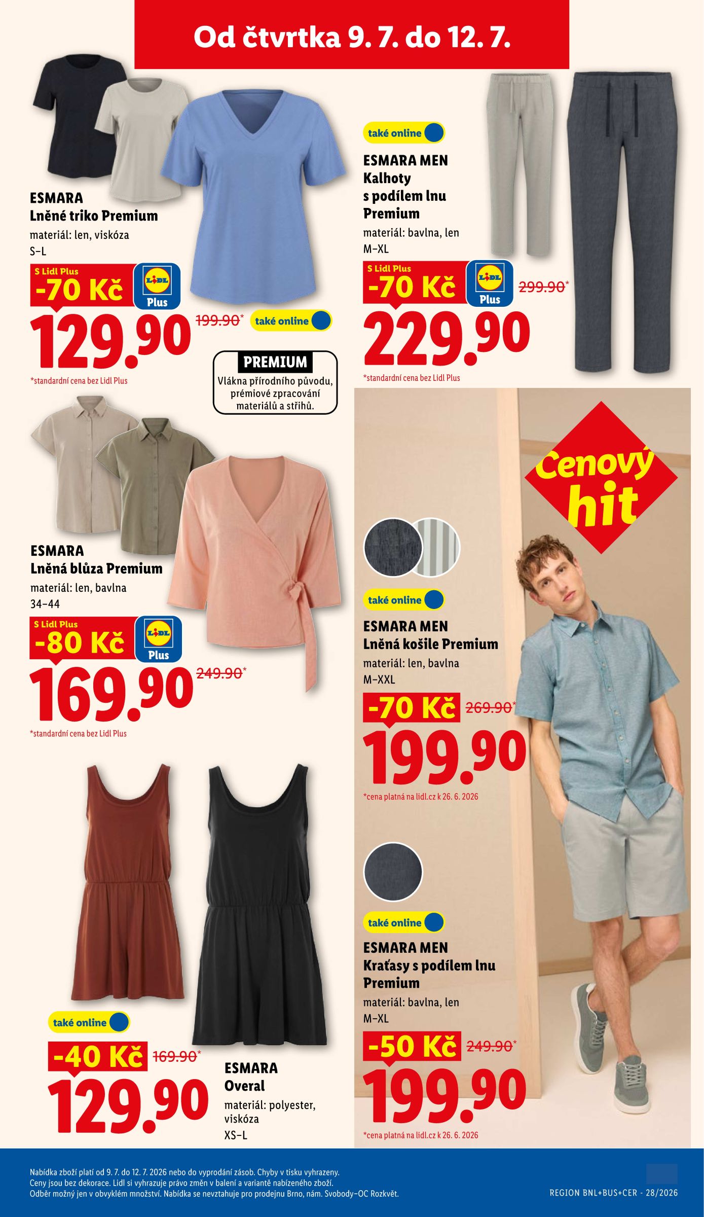 lidl - Aktuální Lidl leták platný od čtvrtka 09.07.2026 do neděle 12.07.2026 - page: 49