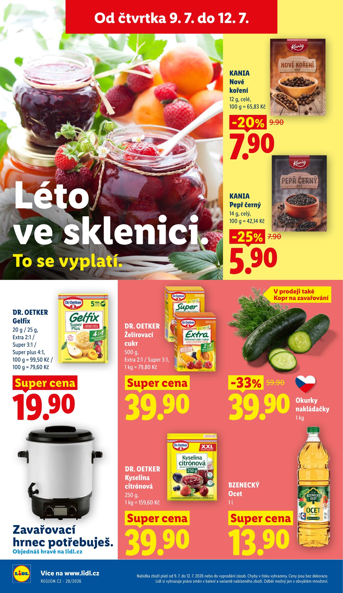 lidl - Aktuální Lidl leták platný od čtvrtka 09.07.2026 do neděle 12.07.2026 - page: 35