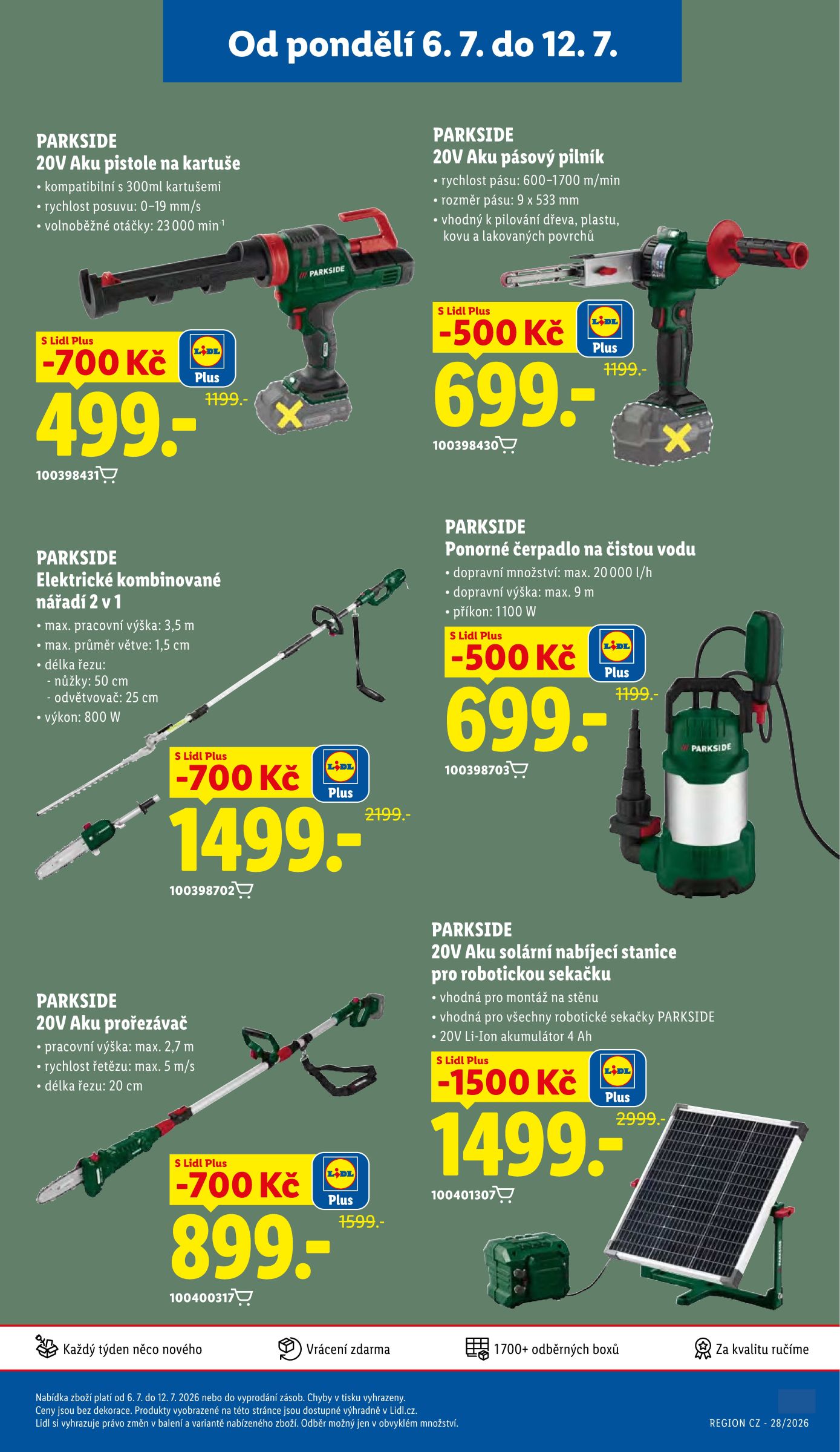 lidl - Aktuální Lidl leták platný od čtvrtka 09.07.2026 do neděle 12.07.2026 - page: 57