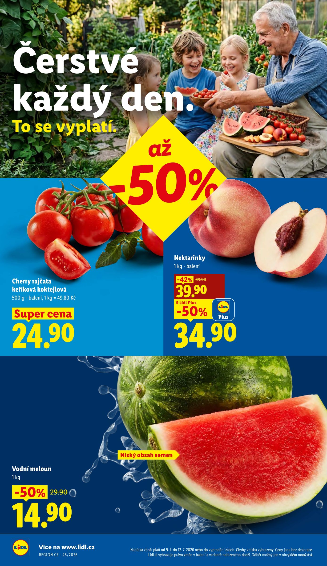 lidl - Aktuální Lidl leták platný od čtvrtka 09.07.2026 do neděle 12.07.2026 - page: 14