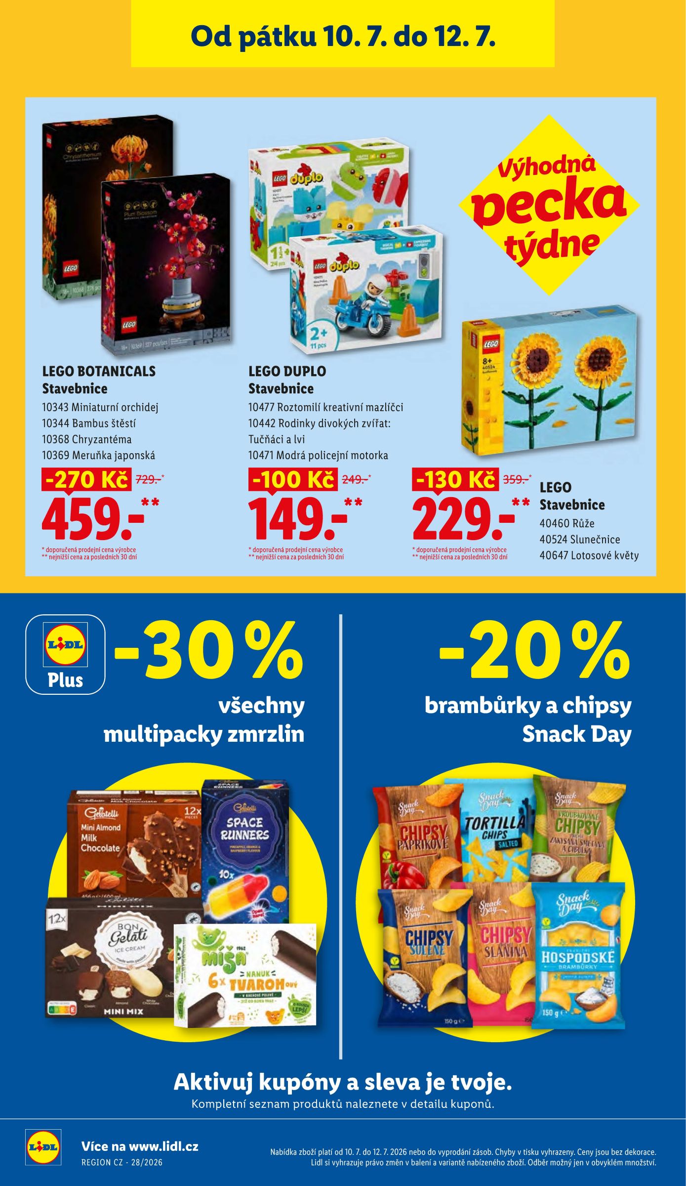 lidl - Aktuální Lidl leták platný od čtvrtka 09.07.2026 do neděle 12.07.2026 - page: 50