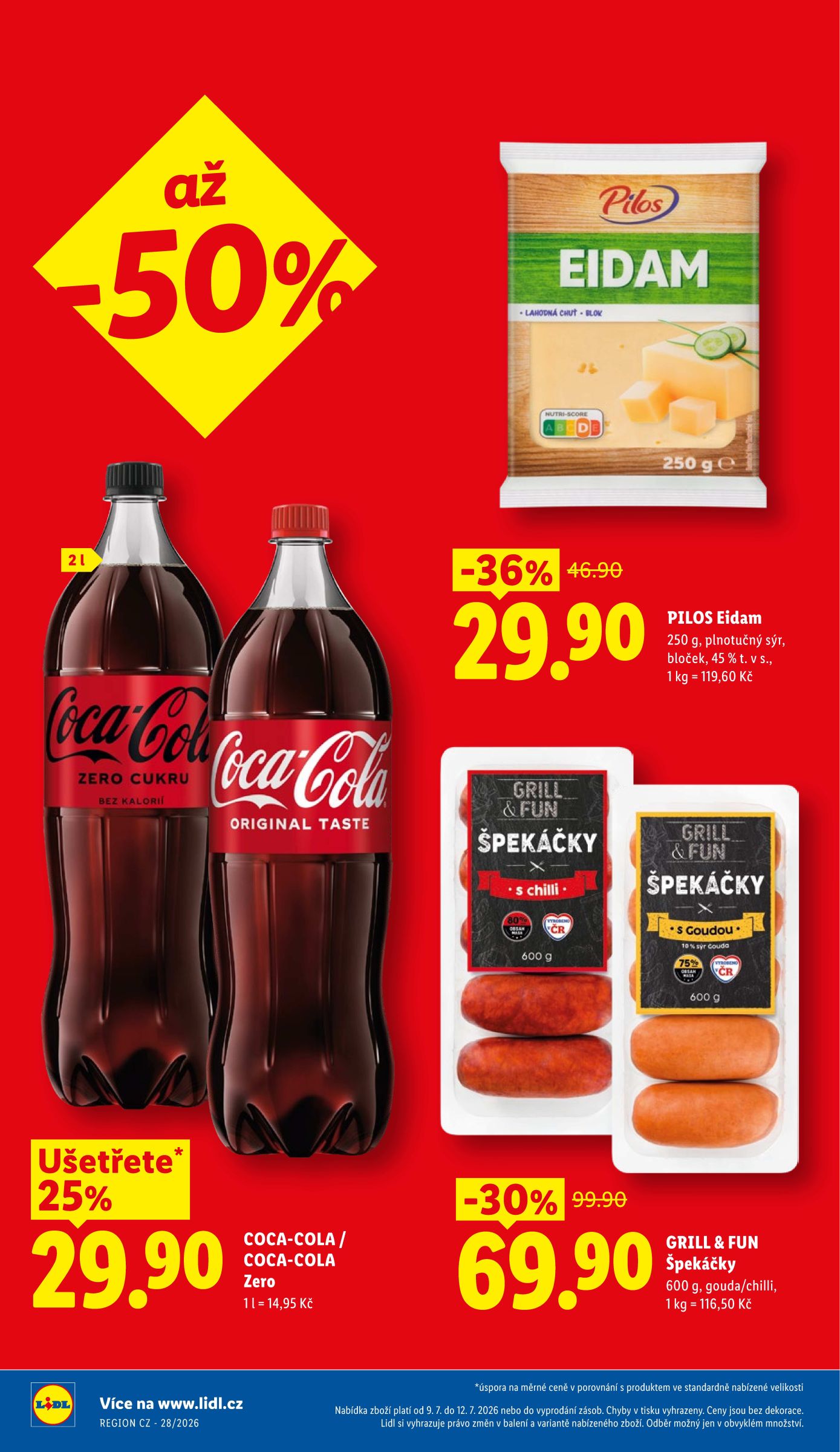 lidl - Aktuální Lidl leták platný od čtvrtka 09.07.2026 do neděle 12.07.2026 - page: 2