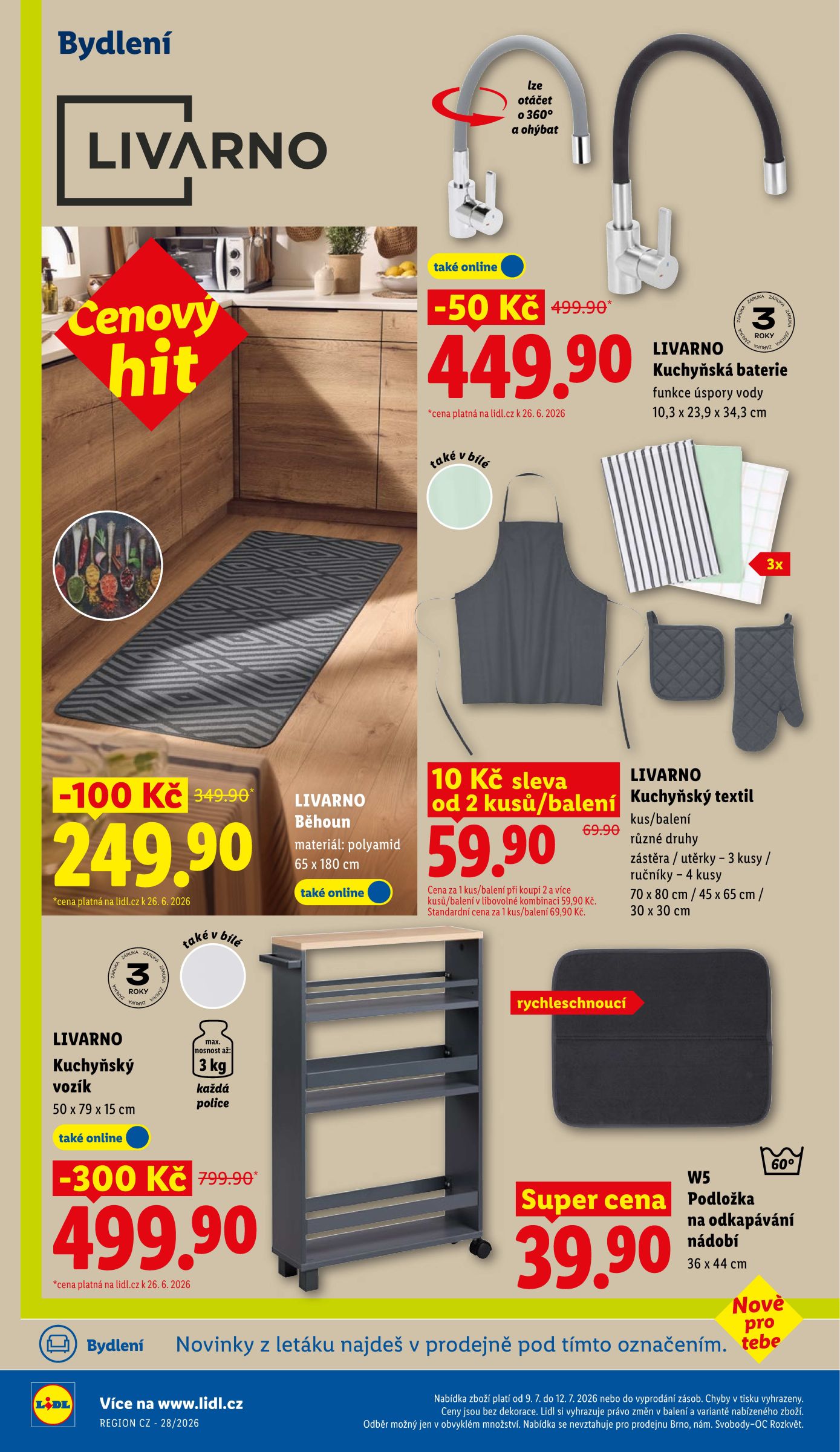 lidl - Aktuální Lidl leták platný od čtvrtka 09.07.2026 do neděle 12.07.2026 - page: 46