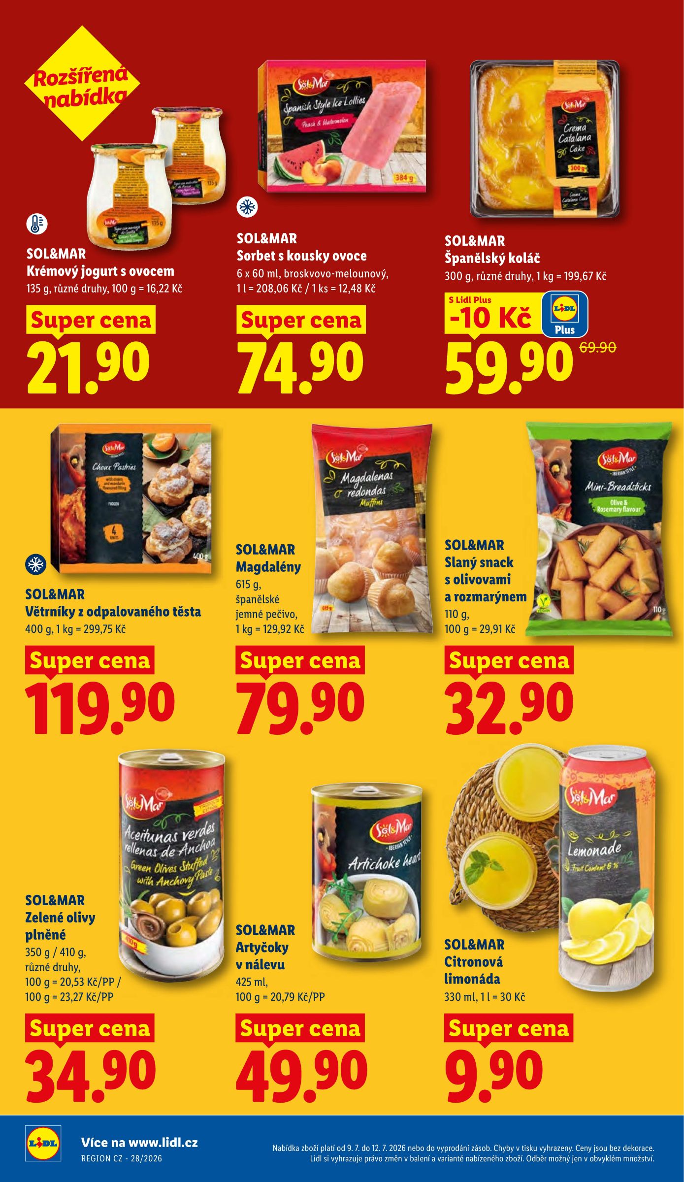 lidl - Aktuální Lidl leták platný od čtvrtka 09.07.2026 do neděle 12.07.2026 - page: 24