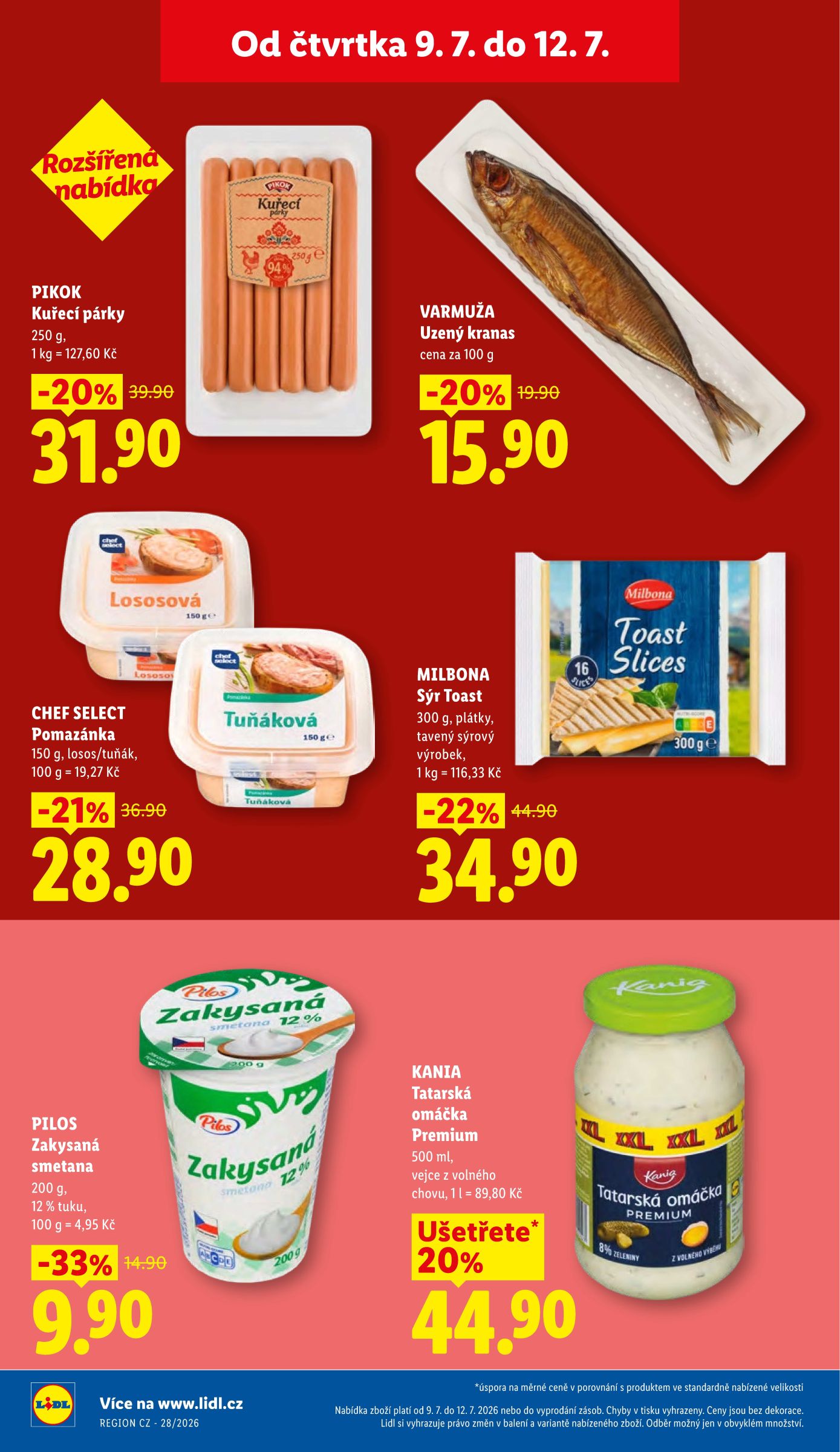 lidl - Aktuální Lidl leták platný od čtvrtka 09.07.2026 do neděle 12.07.2026 - page: 29