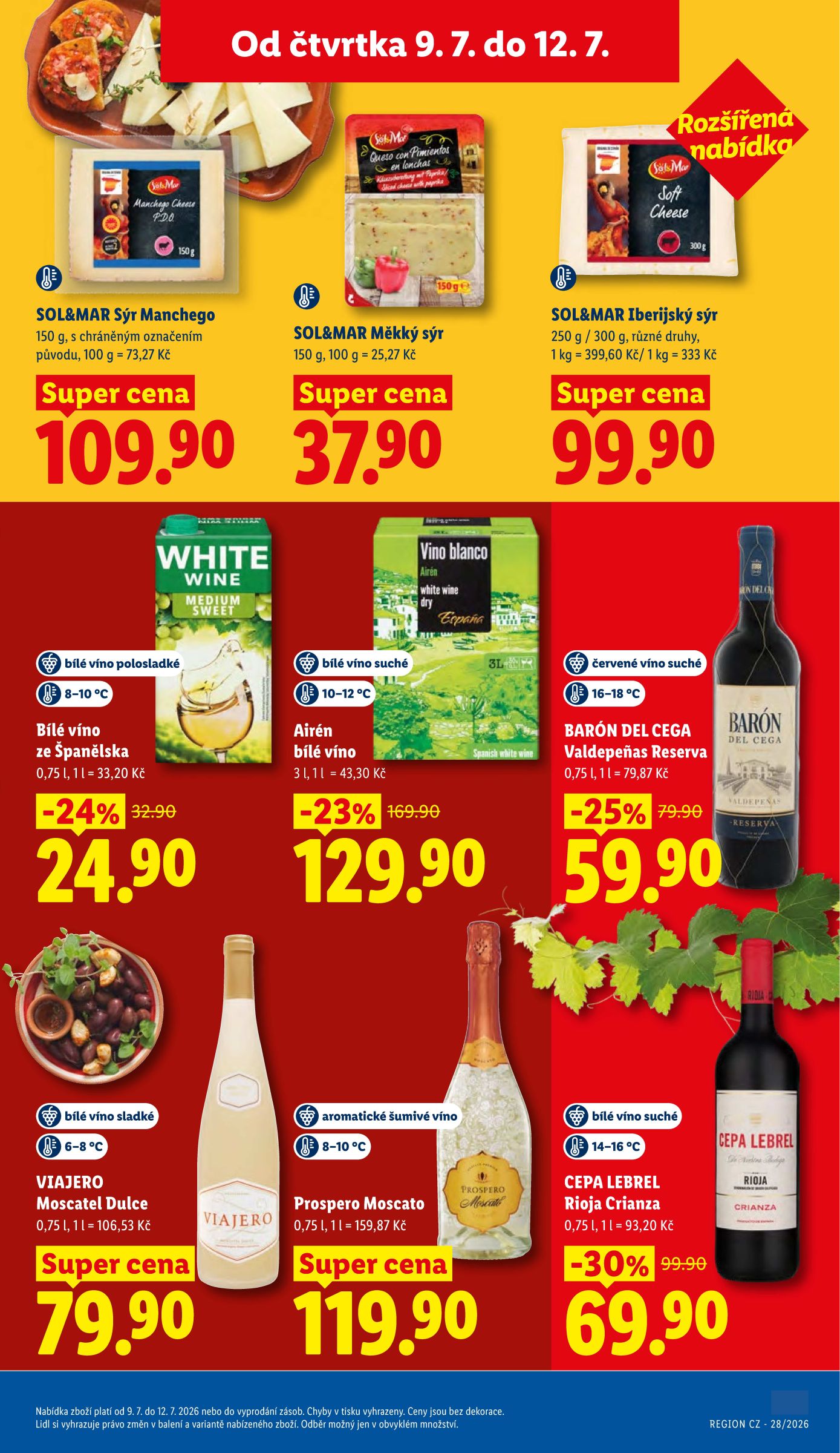 lidl - Aktuální Lidl leták platný od čtvrtka 09.07.2026 do neděle 12.07.2026 - page: 25