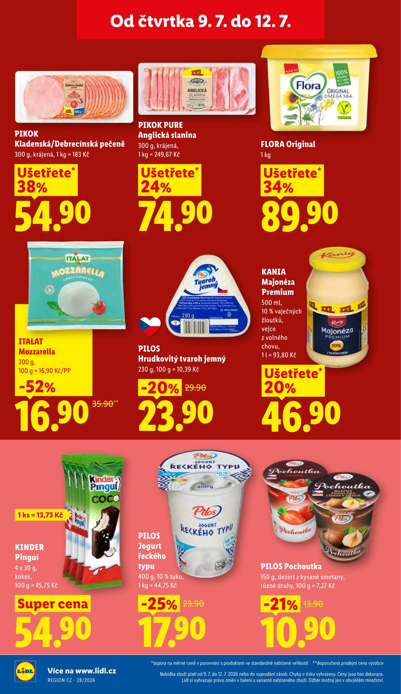 lidl - Aktuální Lidl leták platný od čtvrtka 09.07.2026 do neděle 12.07.2026 - page: 28
