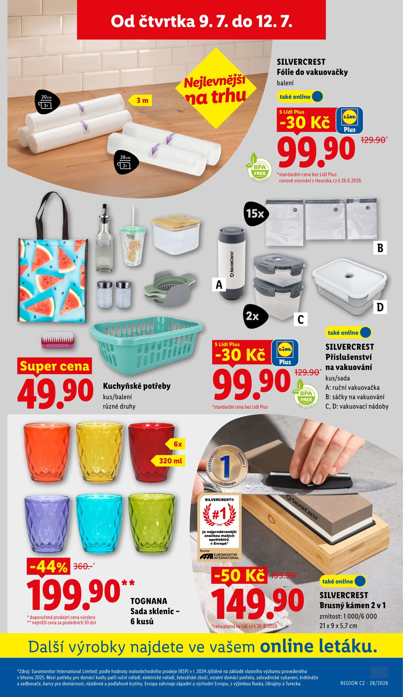 lidl - Aktuální Lidl leták platný od čtvrtka 09.07.2026 do neděle 12.07.2026 - page: 43