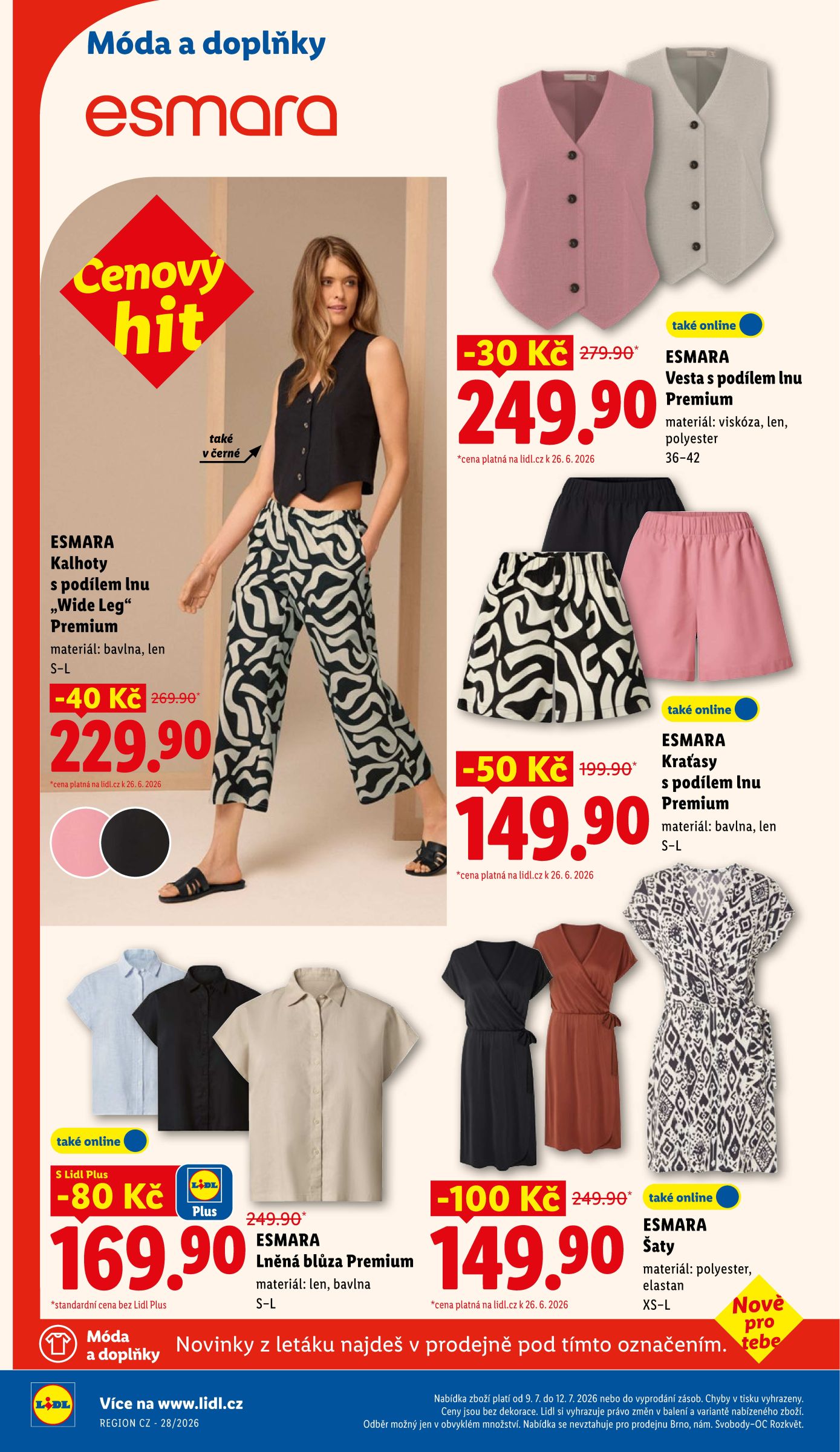 lidl - Aktuální Lidl leták platný od čtvrtka 09.07.2026 do neděle 12.07.2026 - page: 48