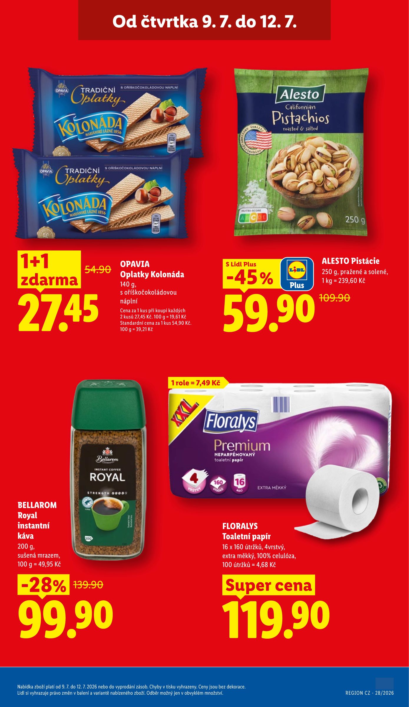 lidl - Aktuální Lidl leták platný od čtvrtka 09.07.2026 do neděle 12.07.2026 - page: 3