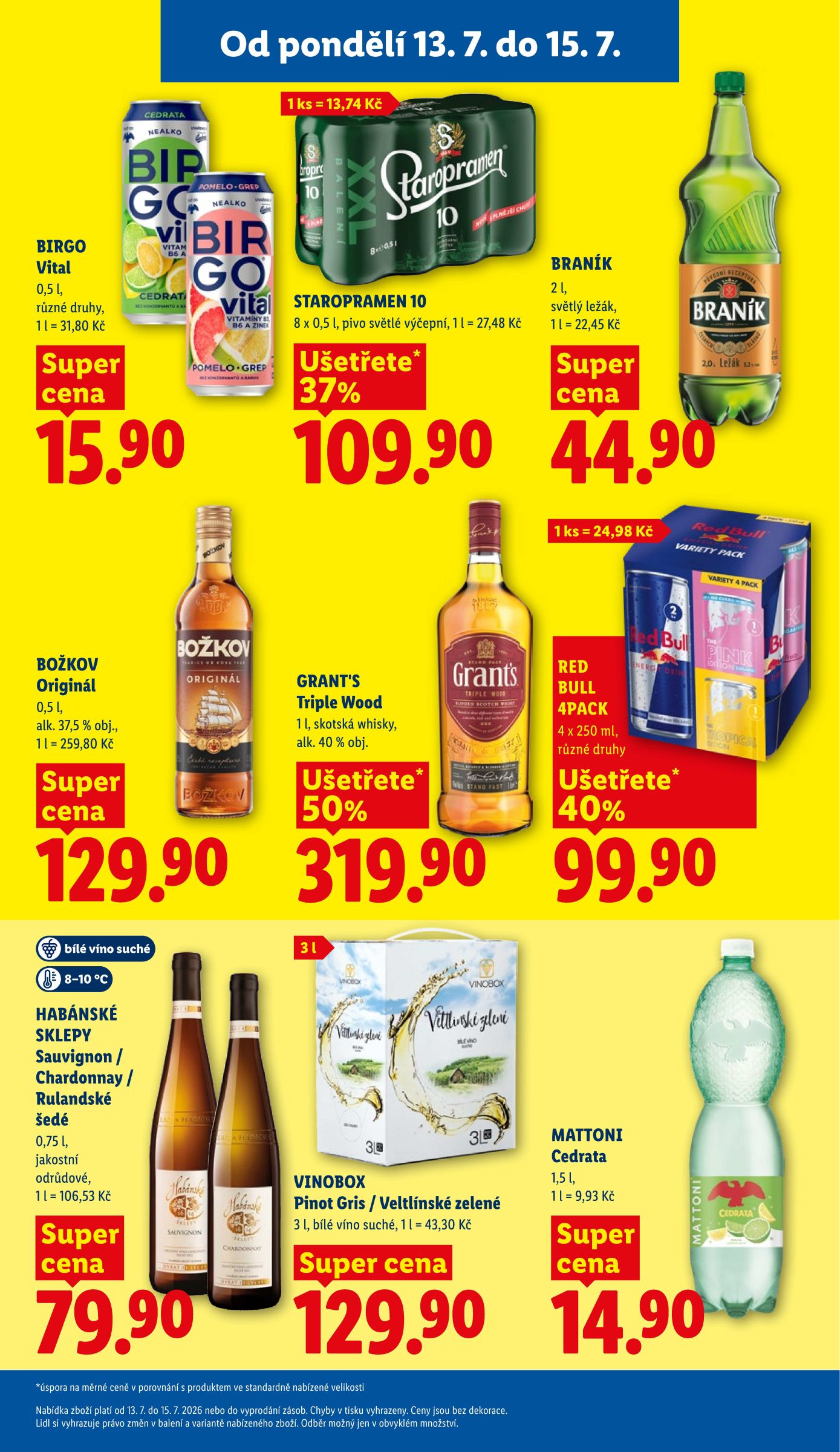 lidl - Lidl leták na příští týden od pondělí 13.07.2026 do středy 15.07.2026 - page: 23