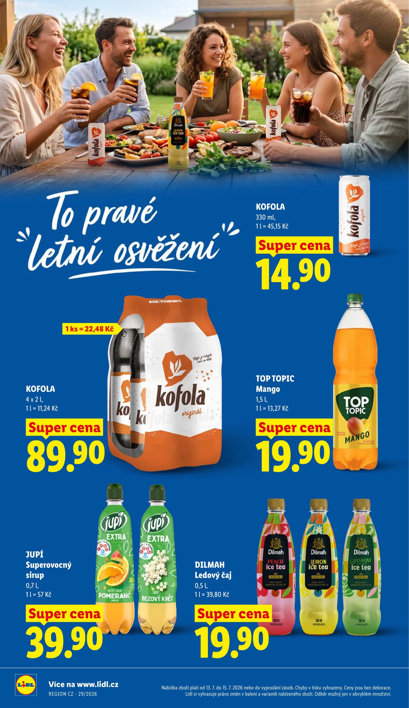 lidl - Lidl leták na příští týden od pondělí 13.07.2026 do středy 15.07.2026 - page: 26