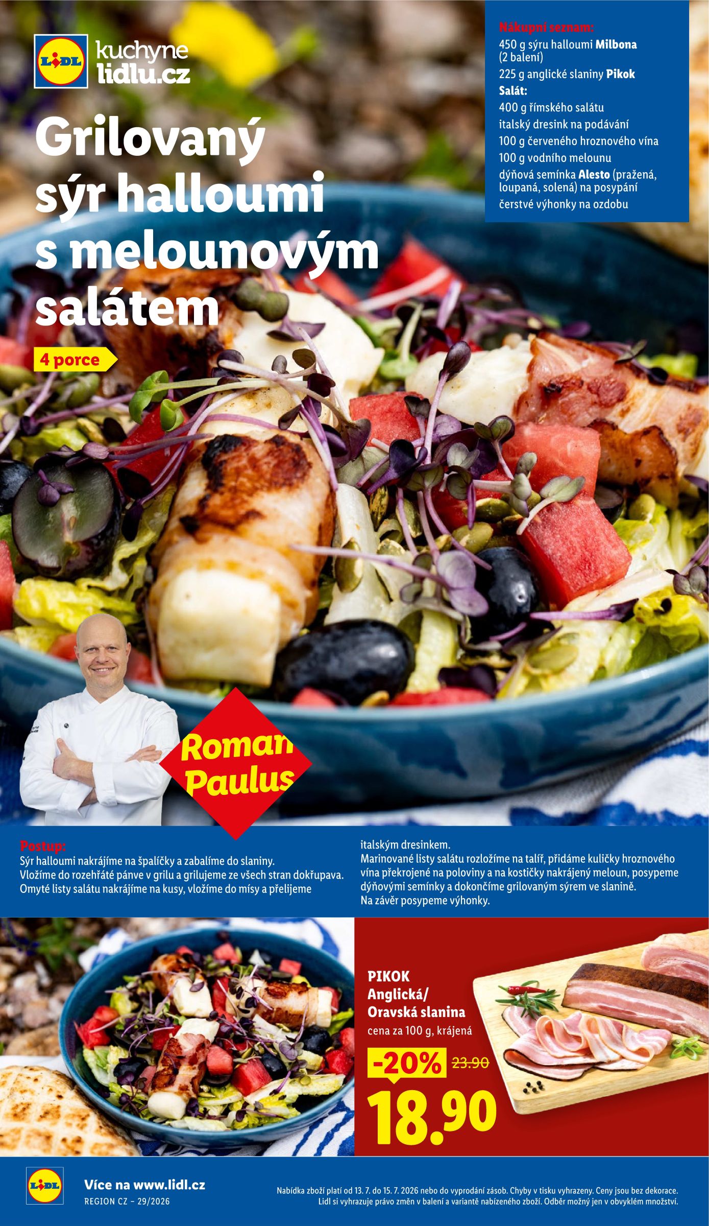 lidl - Lidl leták na příští týden od pondělí 13.07.2026 do středy 15.07.2026 - page: 46