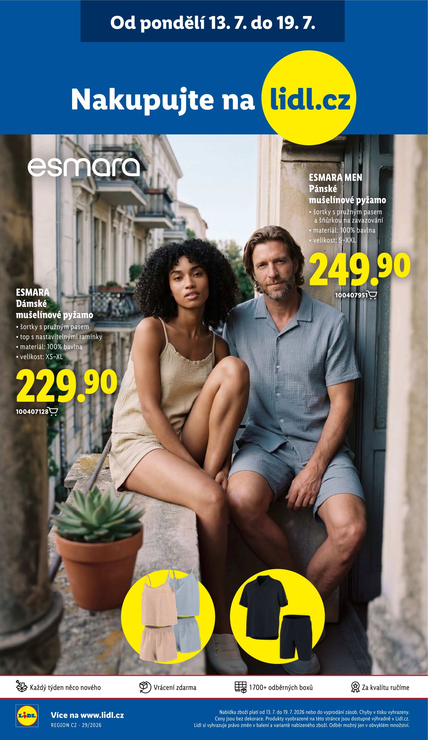 lidl - Lidl leták na příští týden od pondělí 13.07.2026 do středy 15.07.2026 - page: 44