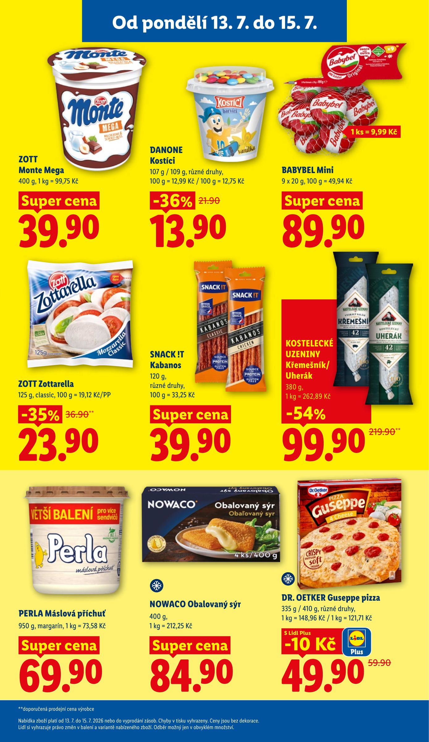 lidl - Lidl leták na příští týden od pondělí 13.07.2026 do středy 15.07.2026 - page: 19