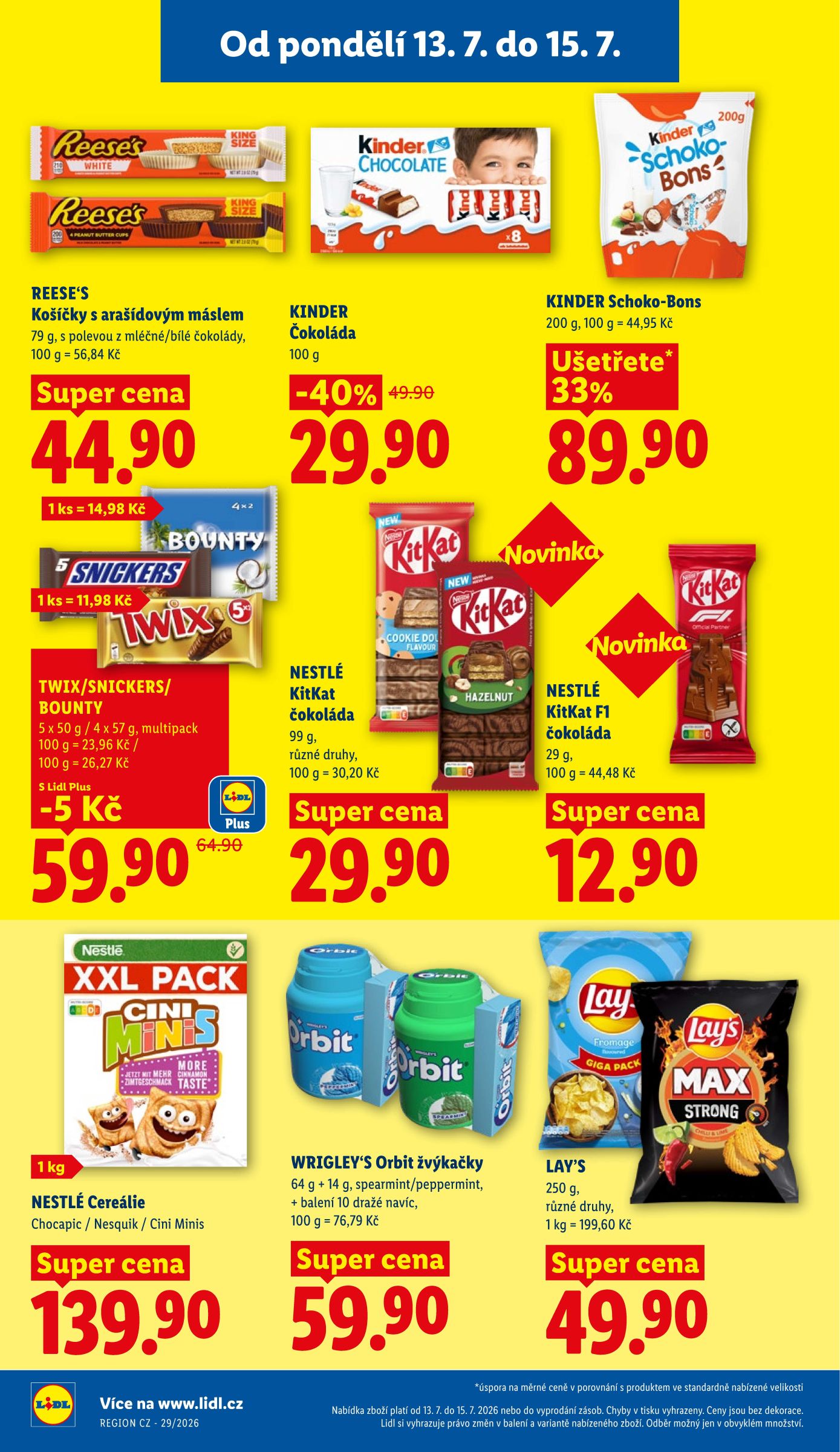 lidl - Lidl leták na příští týden od pondělí 13.07.2026 do středy 15.07.2026 - page: 22