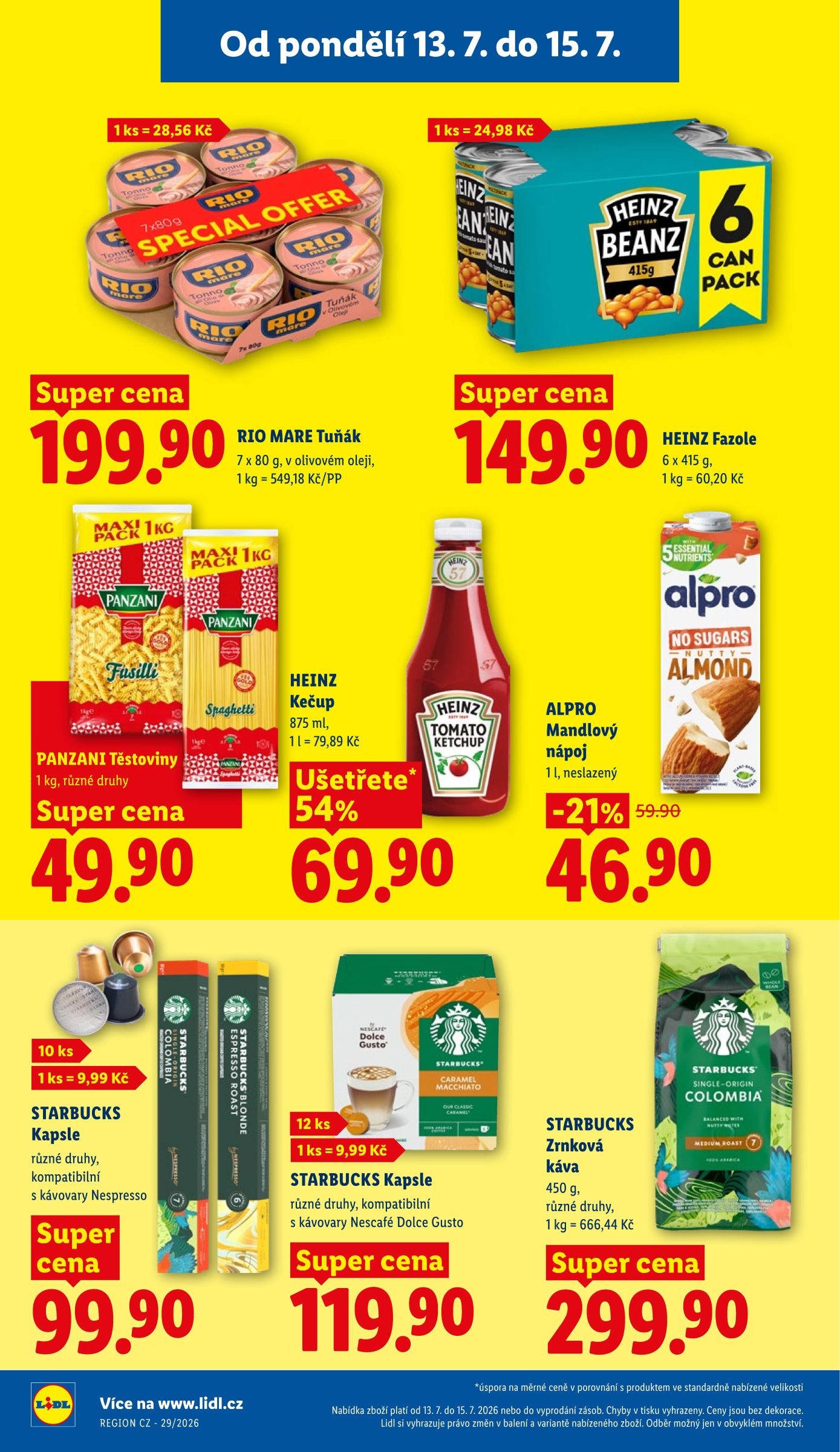 lidl - Lidl leták na příští týden od pondělí 13.07.2026 do středy 15.07.2026 - page: 20