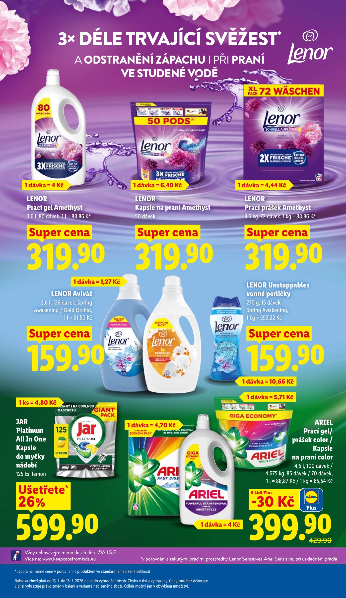 lidl - Lidl leták na příští týden od pondělí 13.07.2026 do středy 15.07.2026 - page: 27