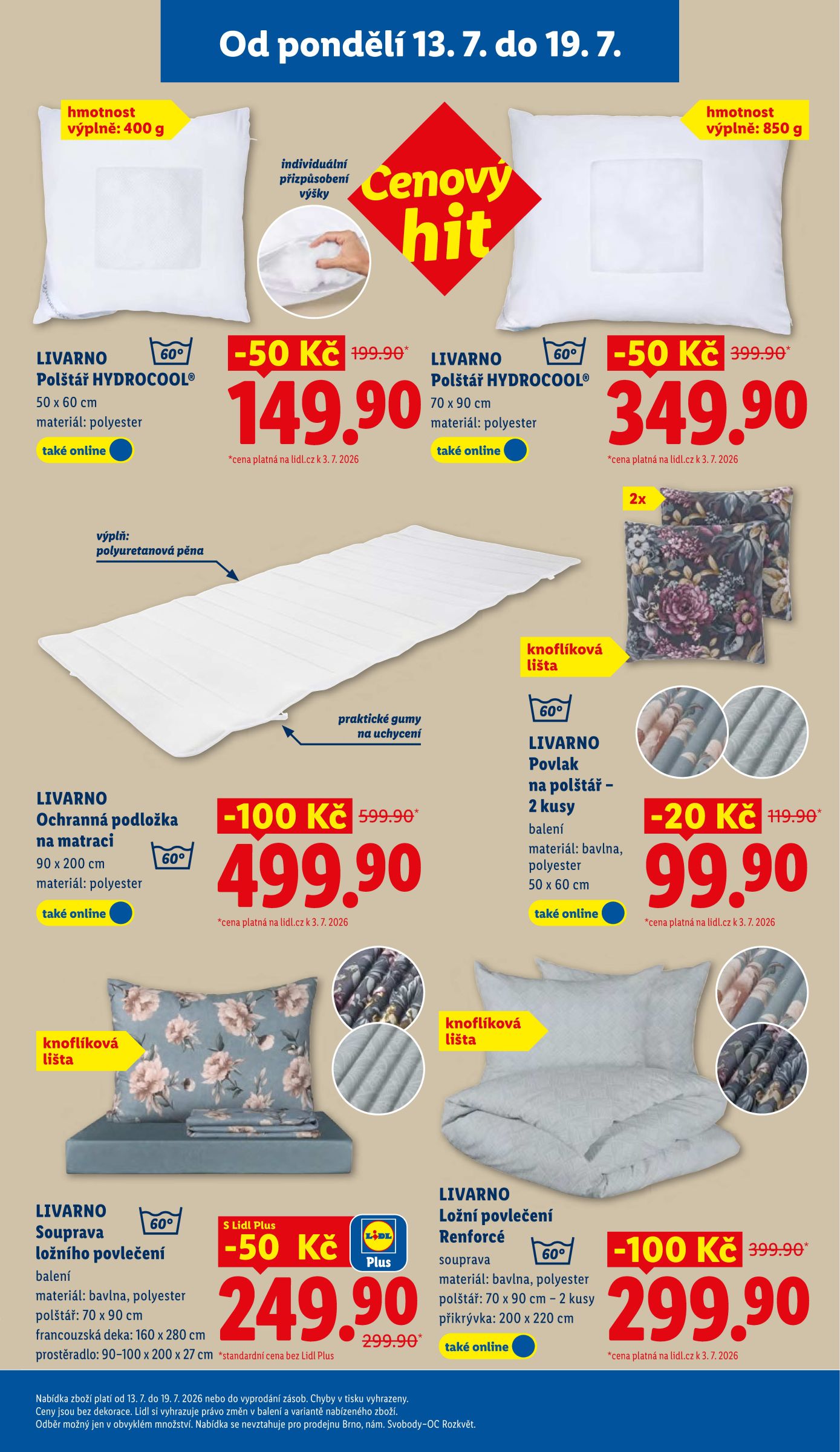 lidl - Lidl leták na příští týden od pondělí 13.07.2026 do středy 15.07.2026 - page: 33