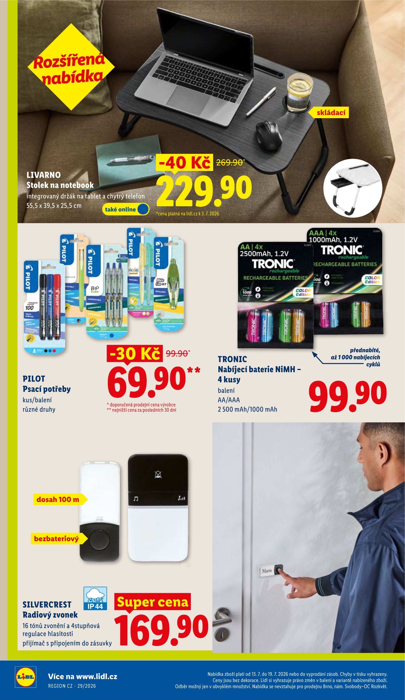 lidl - Lidl leták na příští týden od pondělí 13.07.2026 do středy 15.07.2026 - page: 40