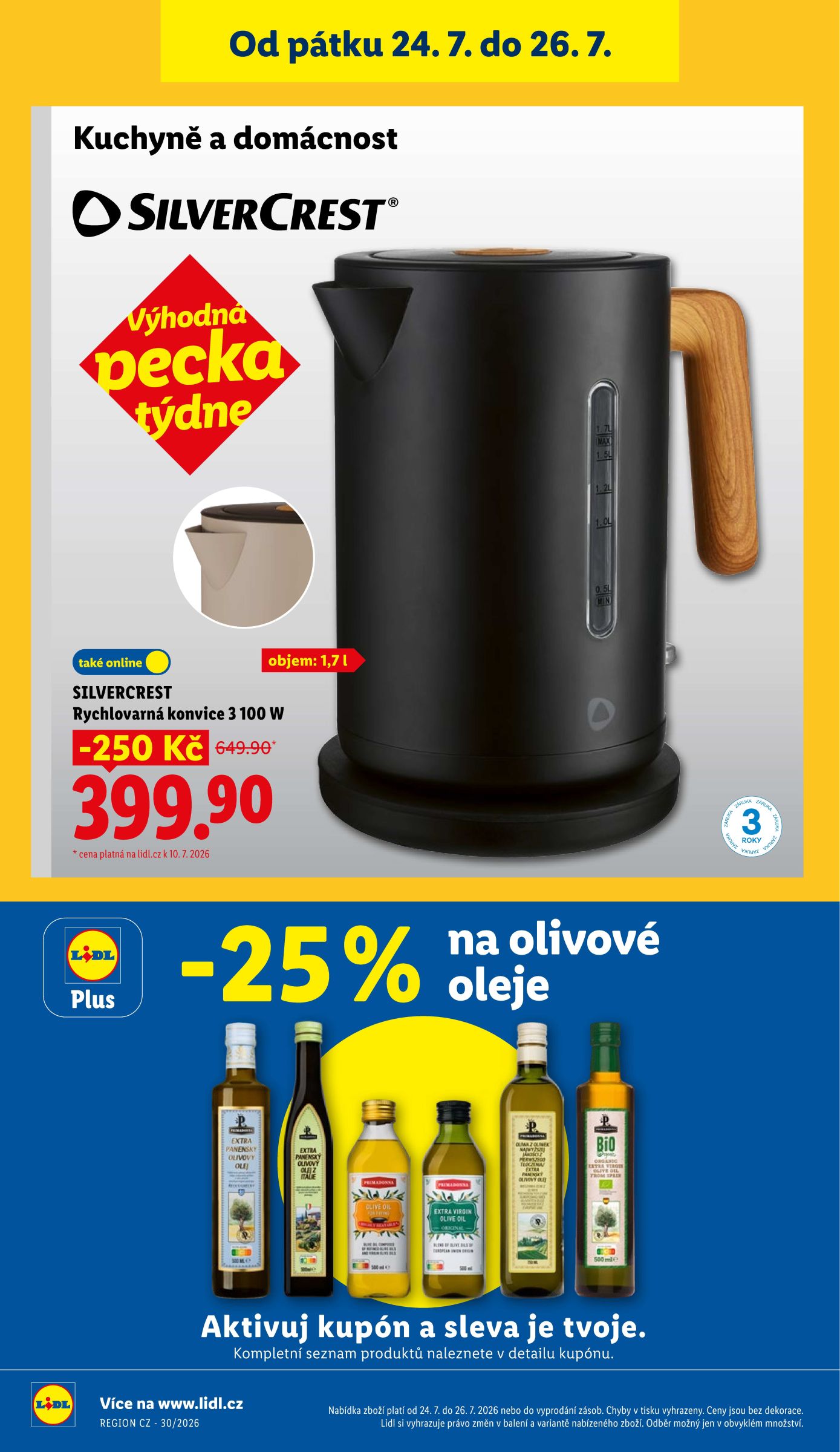 lidl - Lidl leták na příští týden od čtvrtka 23.07.2026 do neděle 26.07.2026 - page: 46
