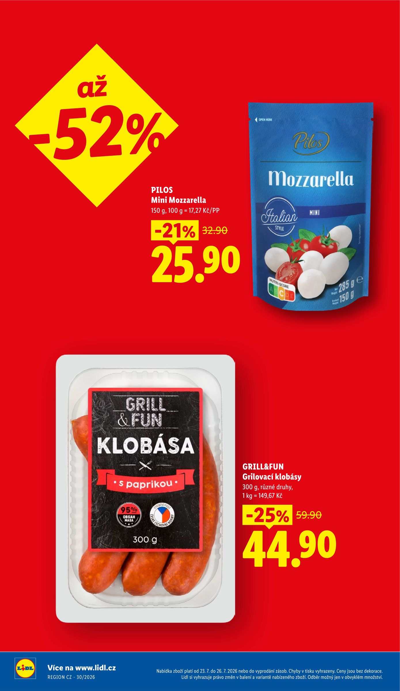 lidl - Lidl leták na příští týden od čtvrtka 23.07.2026 do neděle 26.07.2026 - page: 8