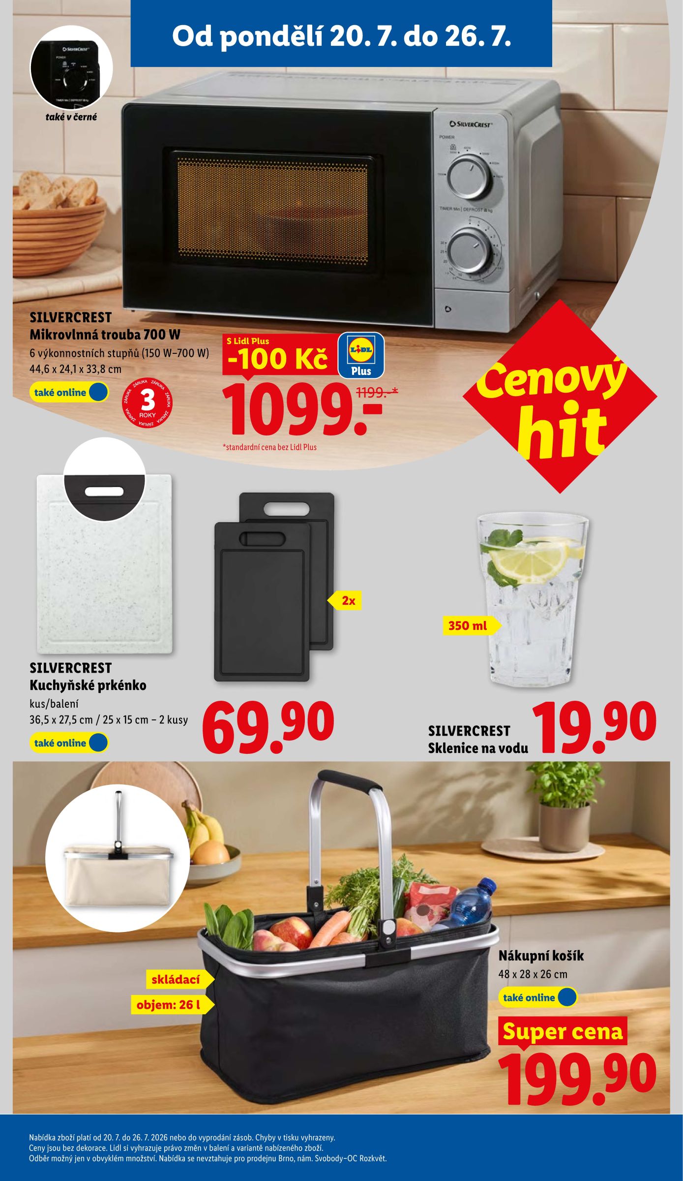lidl - Lidl leták na příští týden od pondělí 20.07.2026 do středy 22.07.2026 - page: 39