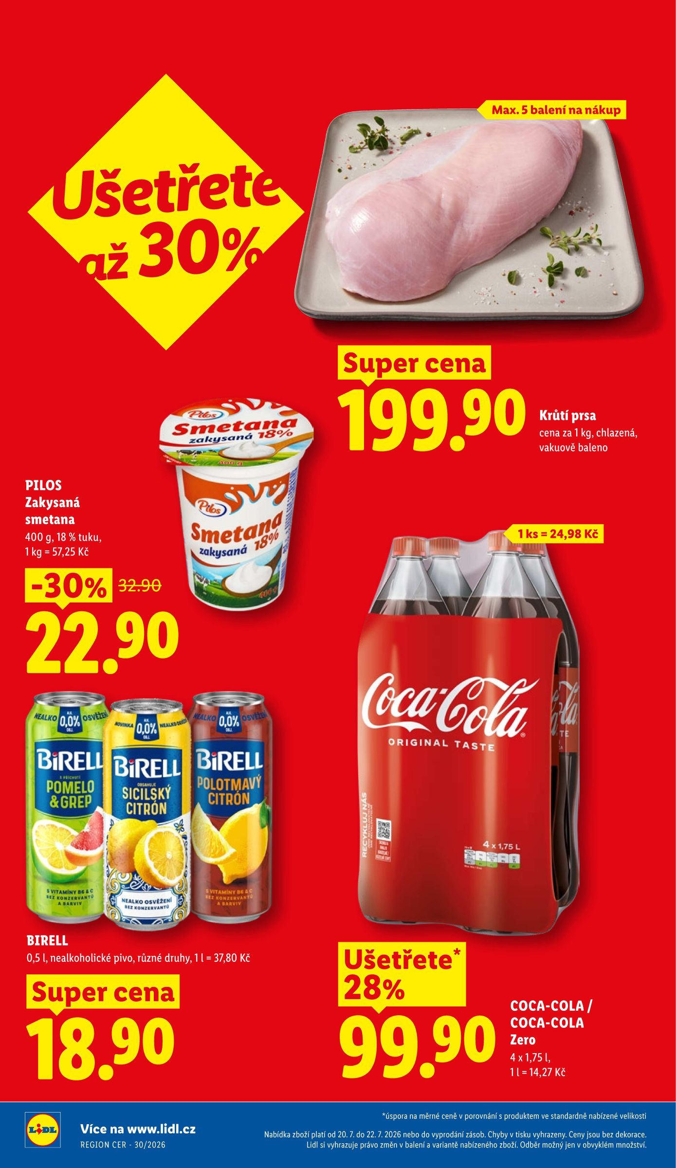 lidl - Lidl leták na příští týden od pondělí 20.07.2026 do středy 22.07.2026 - page: 2
