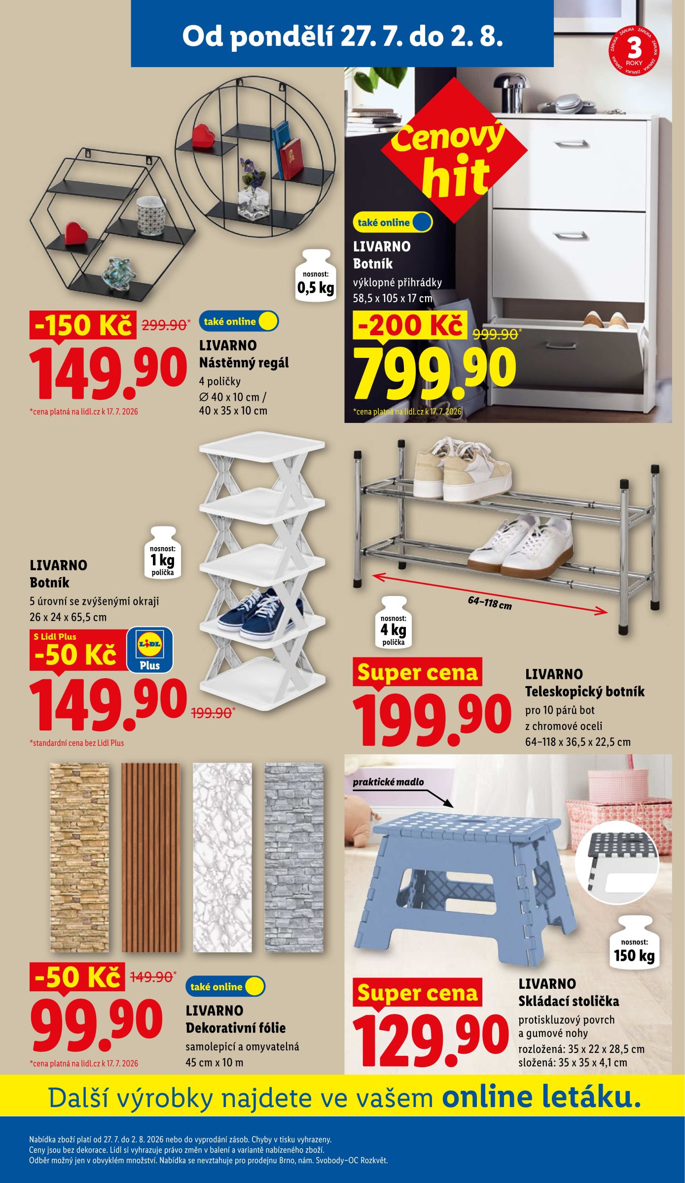 lidl - Lidl - Spotřební zboží leták na příští týden od pondělí 27.07.2026 do neděle 02.08.2026 - page: 11