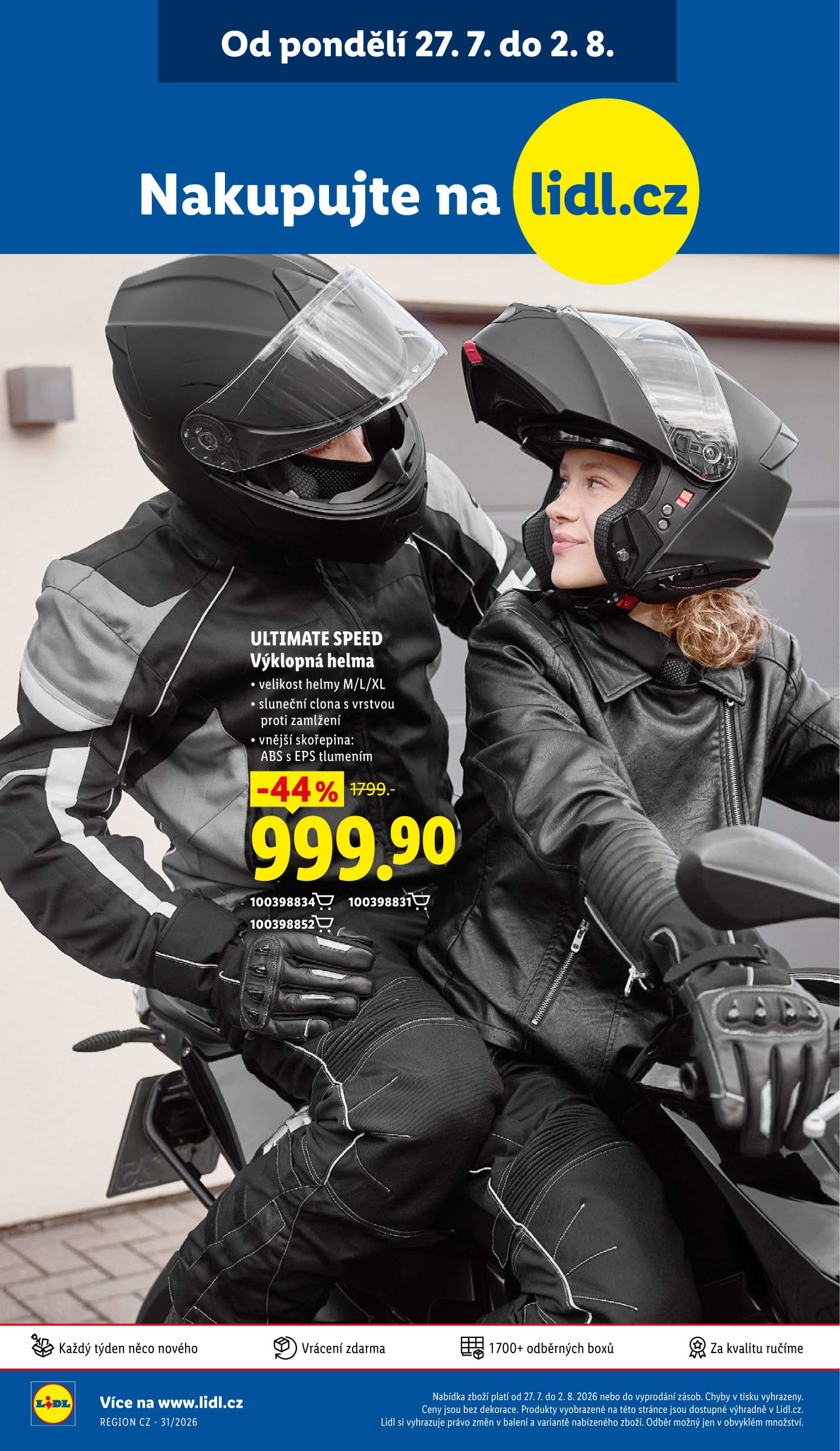 lidl - Lidl leták na příští týden od čtvrtka 30.07.2026 do neděle 02.08.2026 - page: 52