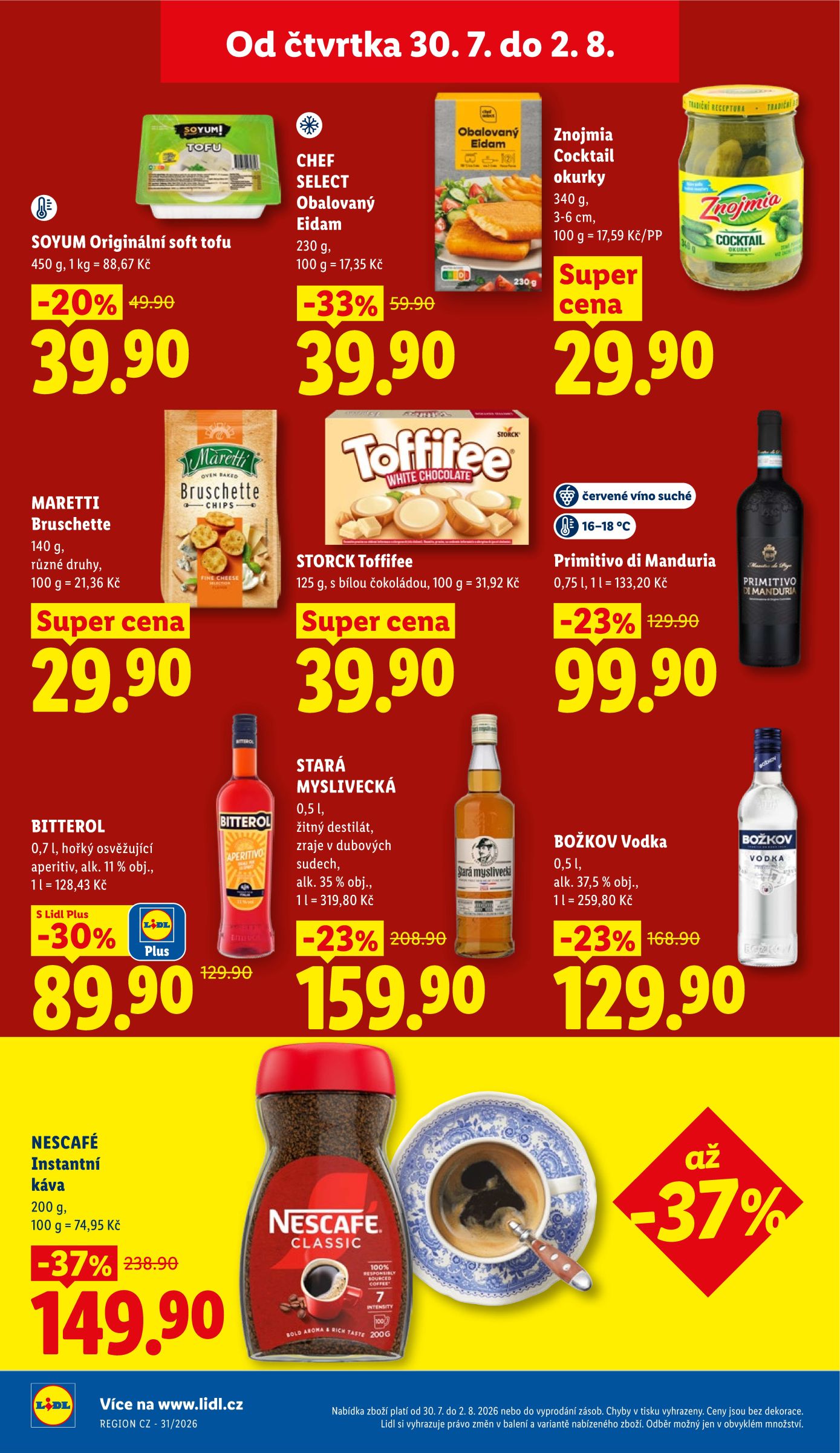 lidl - Lidl leták na příští týden od čtvrtka 30.07.2026 do neděle 02.08.2026 - page: 34