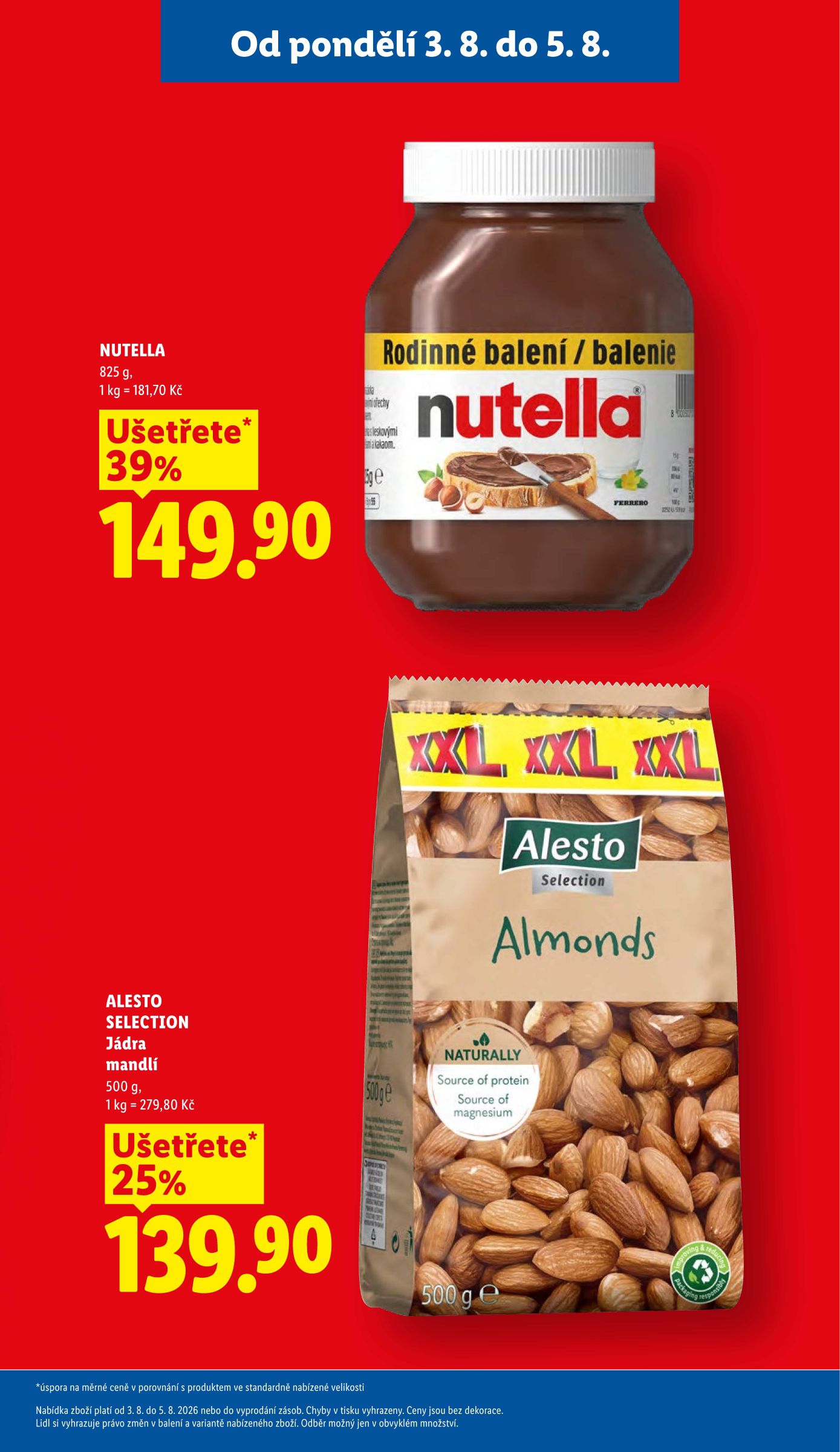 lidl - Lidl leták na příští týden od pondělí 03.08.2026 do neděle 09.08.2026 - page: 9
