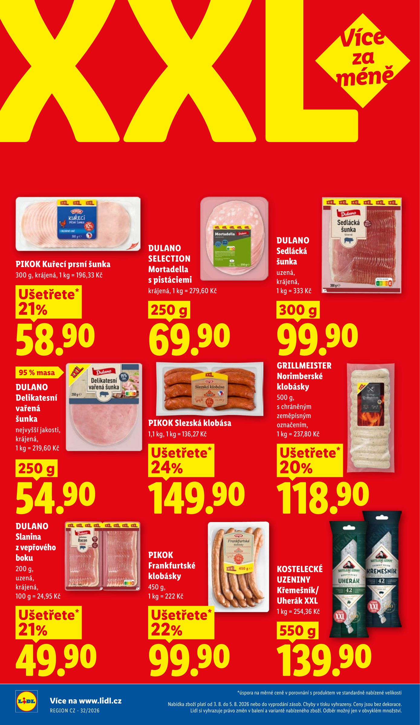 lidl - Lidl leták na příští týden od pondělí 03.08.2026 do neděle 09.08.2026 - page: 18