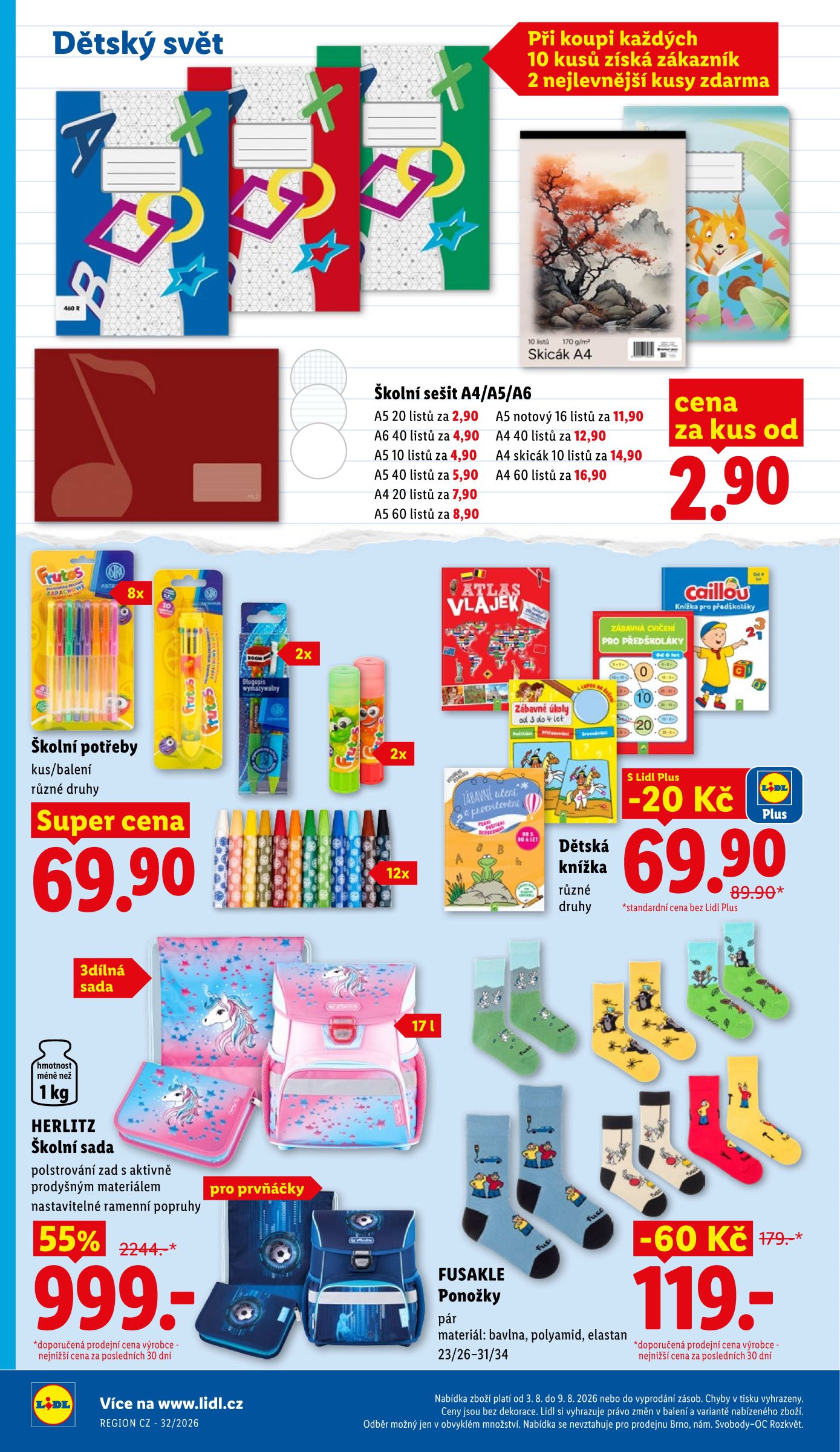 lidl - Lidl - Spotřební zboží leták na příští týden od pondělí 03.08.2026 do neděle 09.08.2026 - page: 8