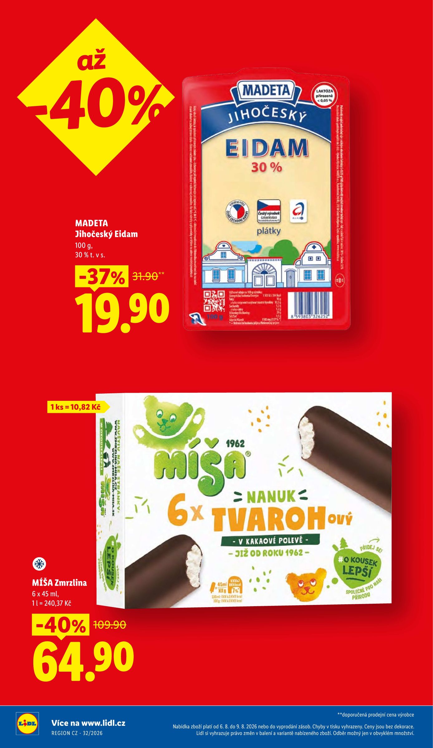 lidl - Lidl leták na příští týden od čtvrtka 06.08.2026 do neděle 09.08.2026 - page: 8