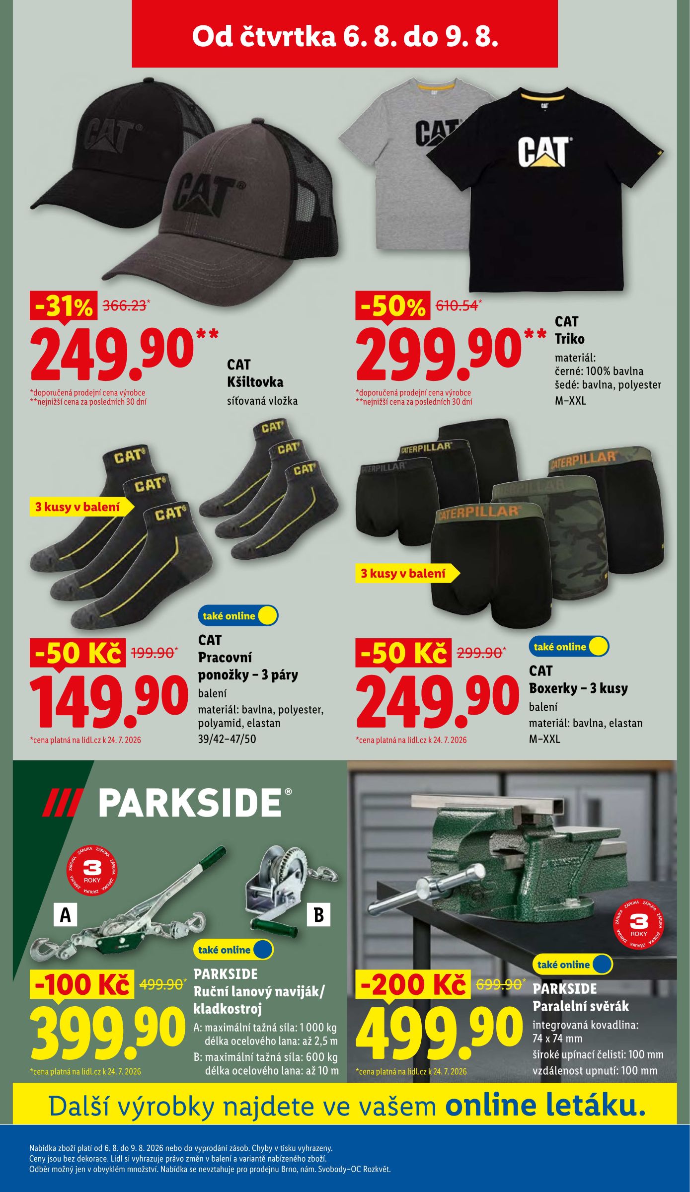 lidl - Lidl leták na příští týden od čtvrtka 06.08.2026 do neděle 09.08.2026 - page: 33