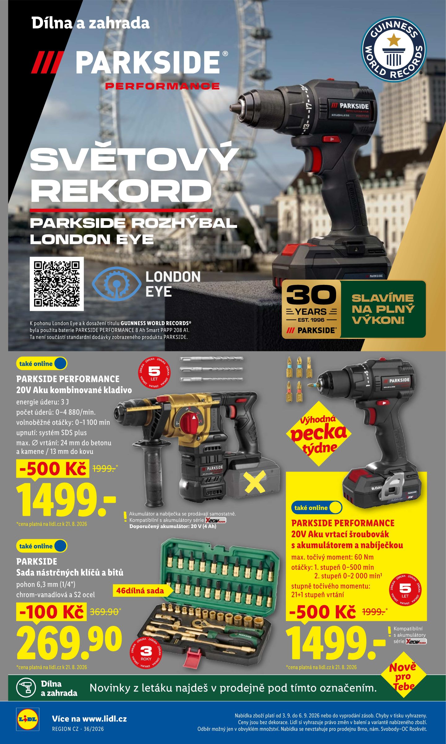 lidl - Lidl leták na příští týden od čtvrtka 03.09.2026 do neděle 06.09.2026 - page: 30