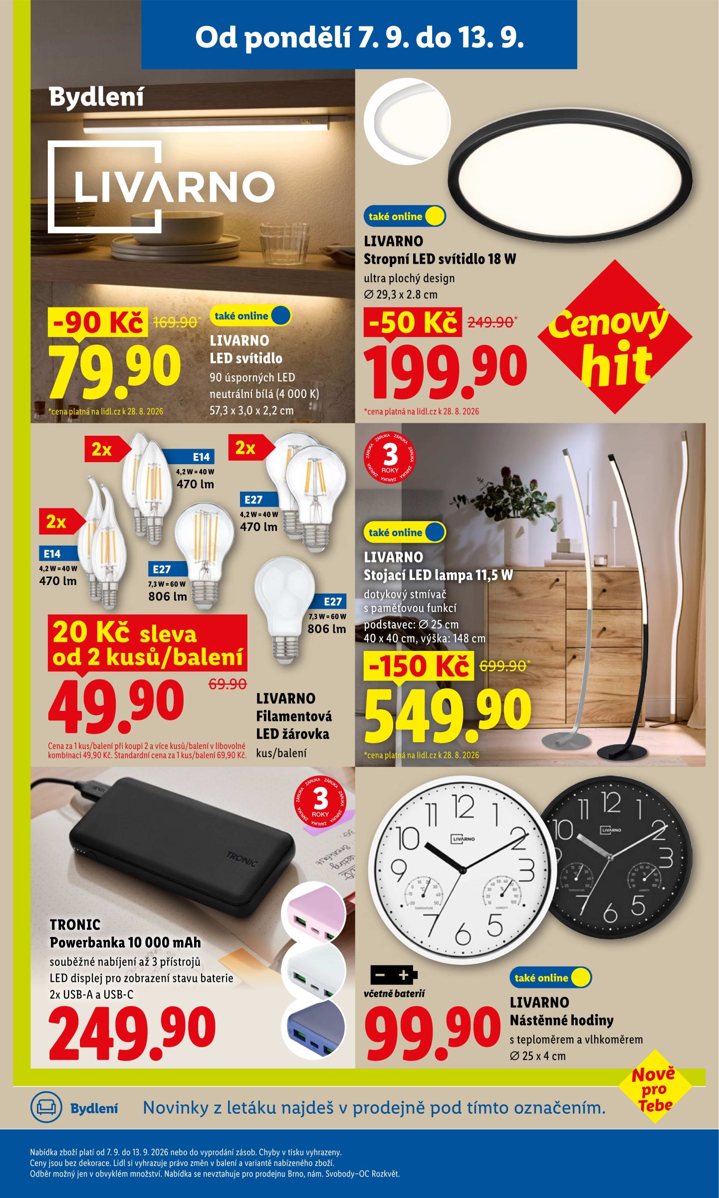 lidl - Lidl - Spotřební zboží leták na příští týden od pondělí 07.09.2026 do neděle 13.09.2026 - page: 13