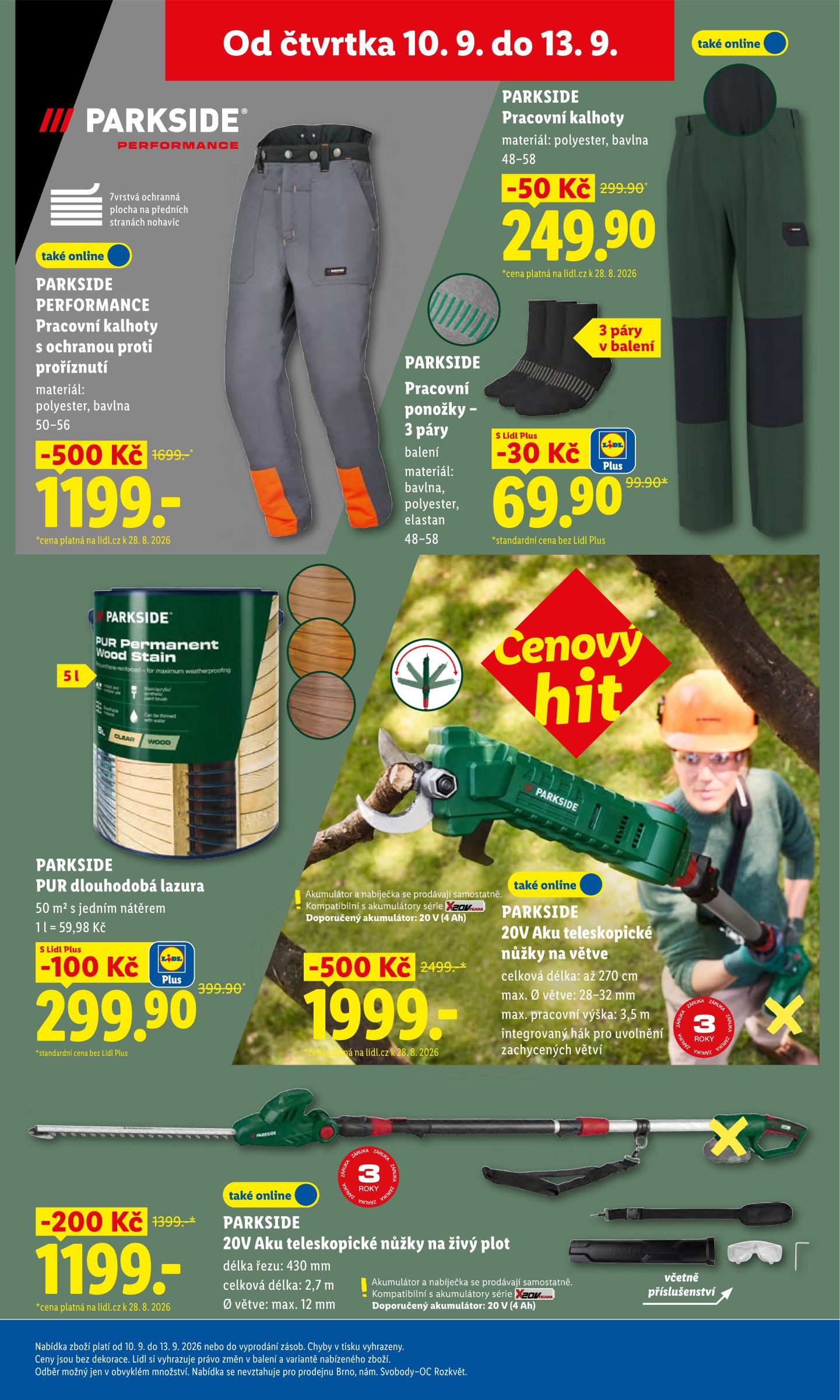 lidl - Lidl - Spotřební zboží leták na příští týden od pondělí 07.09.2026 do neděle 13.09.2026 - page: 15