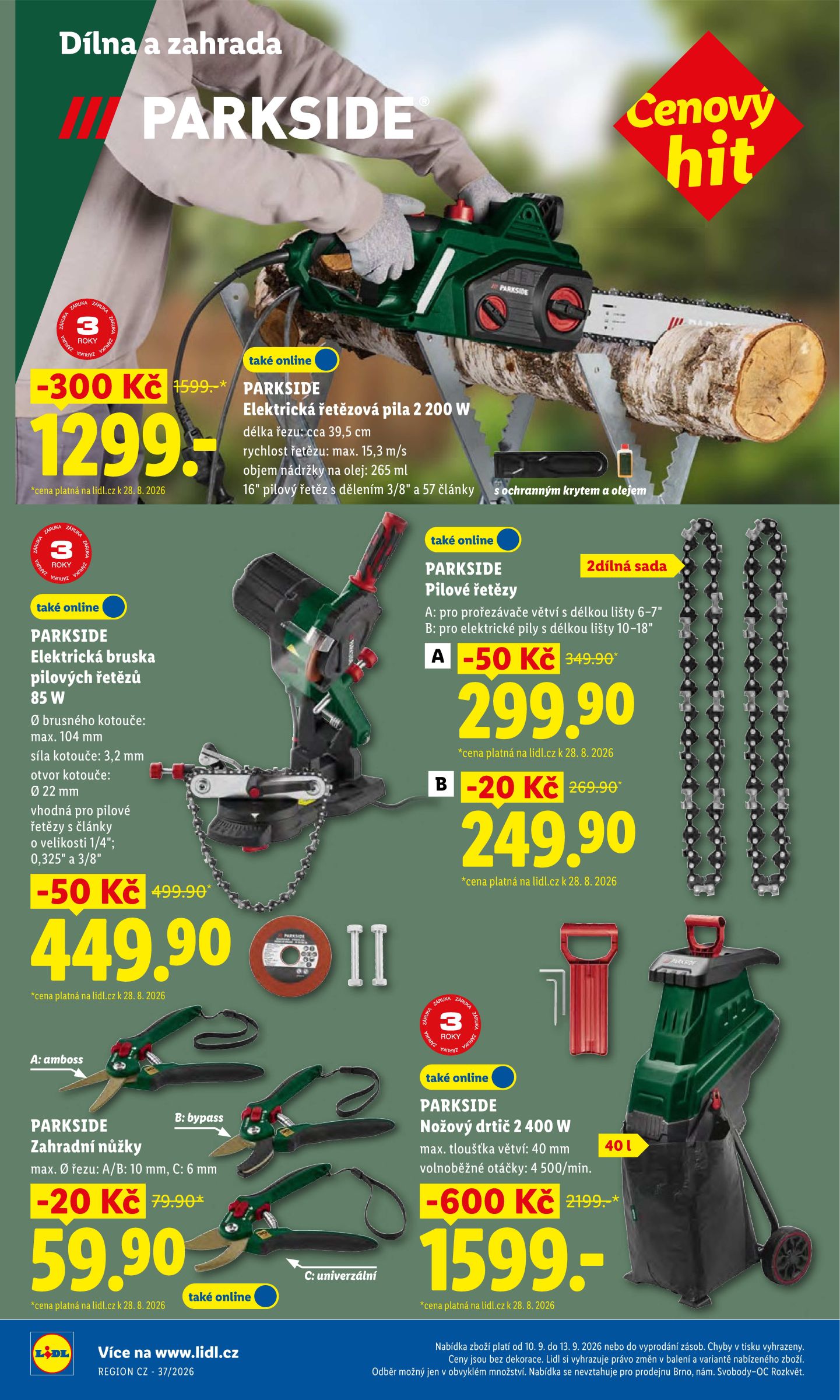 lidl - Lidl leták na příští týden od čtvrtka 10.09.2026 do neděle 13.09.2026 - page: 36